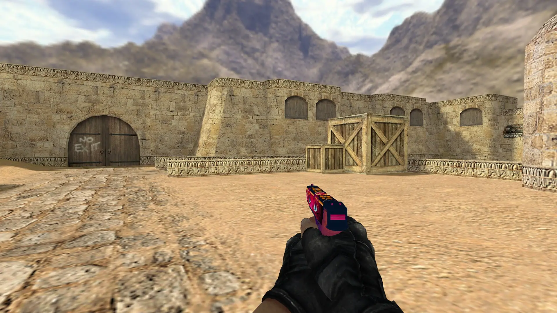 Glock-18 — Fracture Case Pack — de_dust2 (first person)