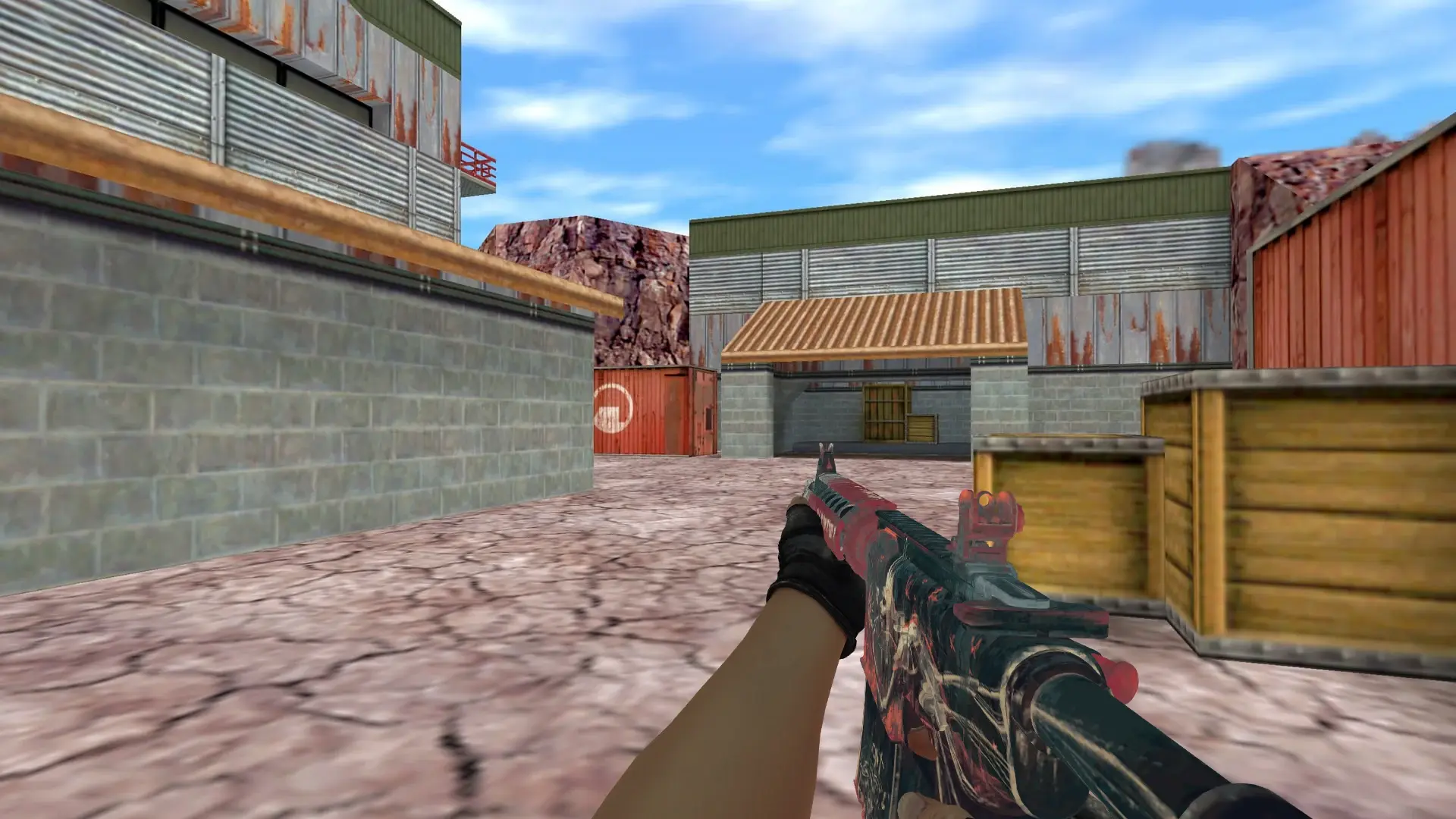 M4A1 — Fracture Case Pack — de_nuke (first person)