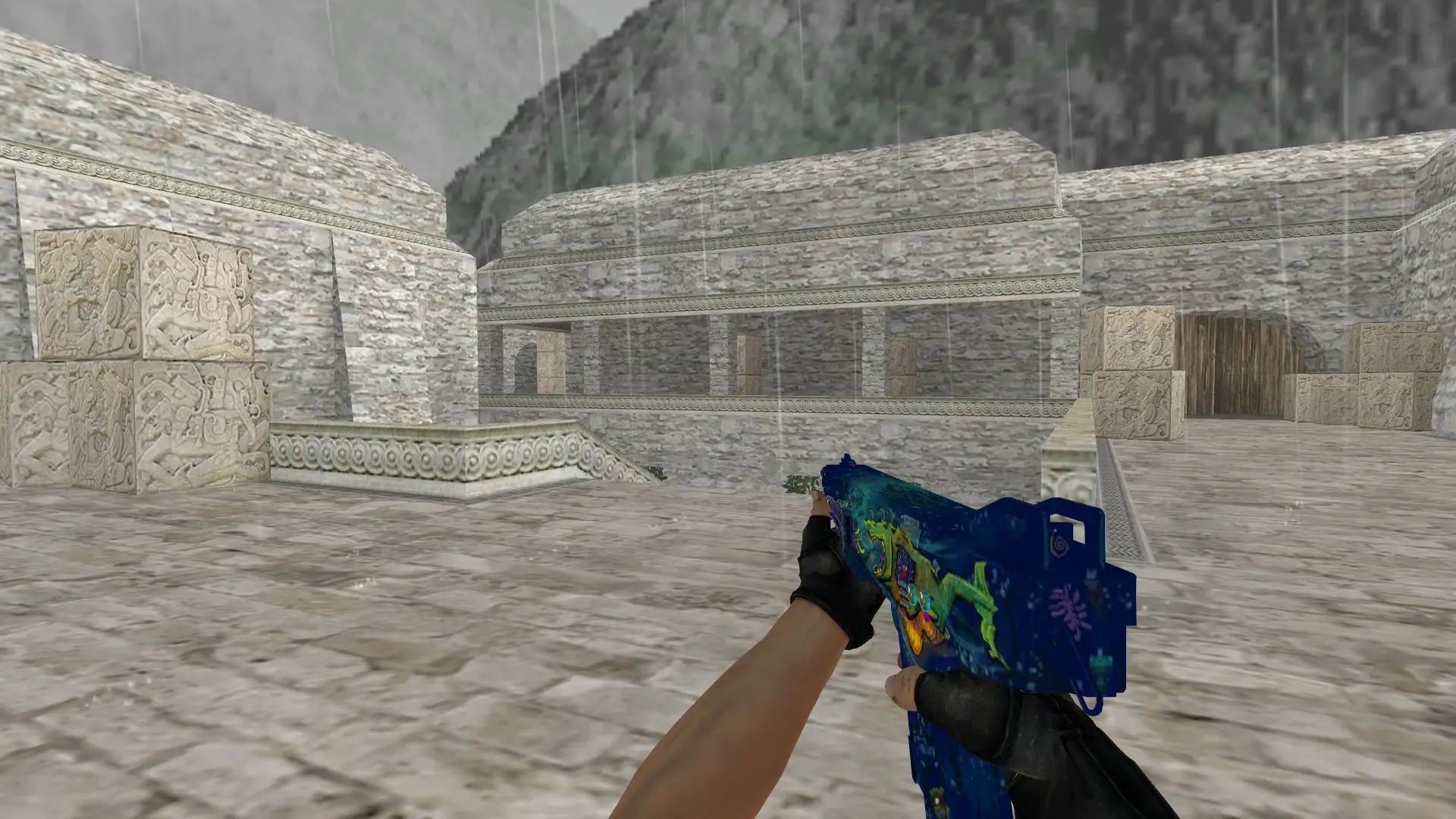 MAG 7. Monster Call — Fracture Case Pack — de_aztec (first person)
