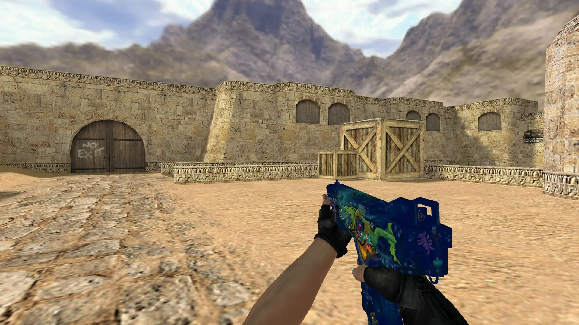 MAG 7. Monster Call — Fracture Case Pack — de_dust2 (first person)