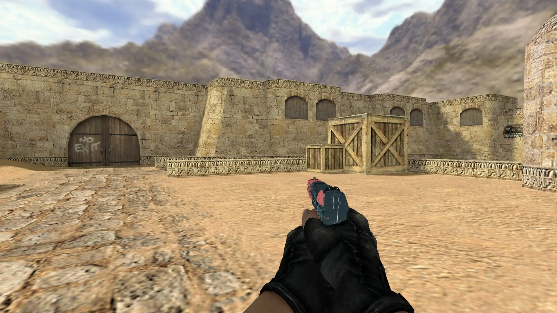 USP — Fracture Case Pack — de_dust2 (first person)