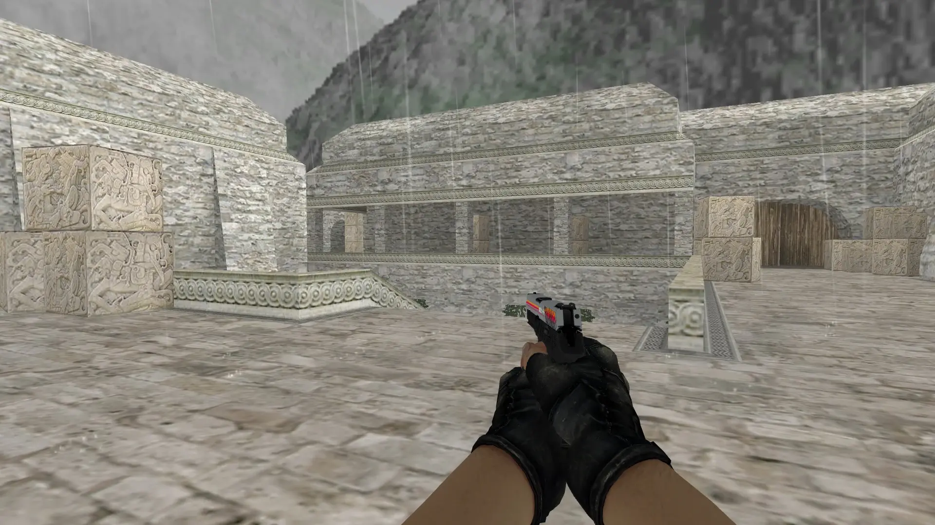 P250. Cassette — Fracture Case Pack — de_aztec (first person)