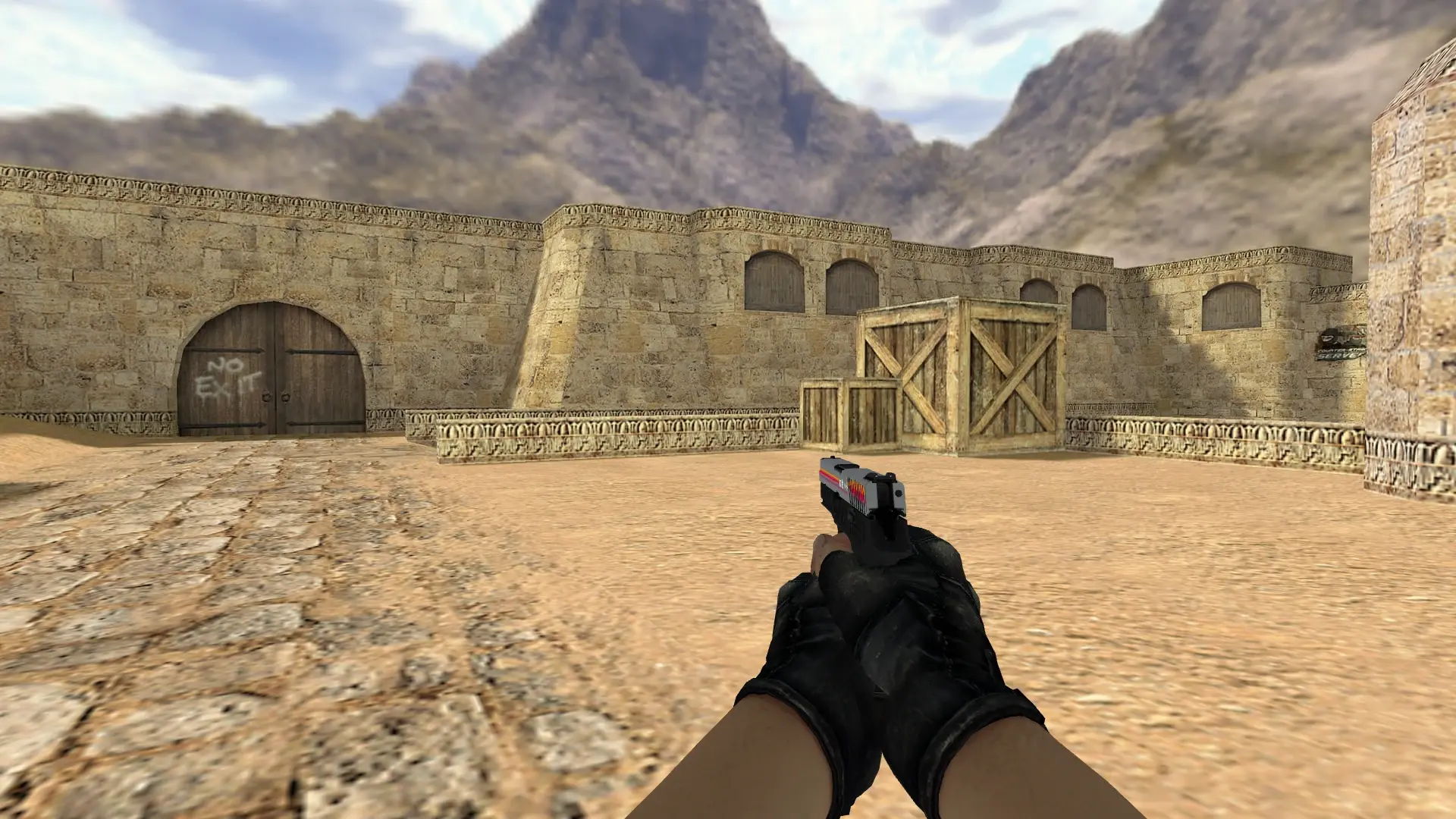 P250. Cassette — Fracture Case Pack — de_dust2 (first person)