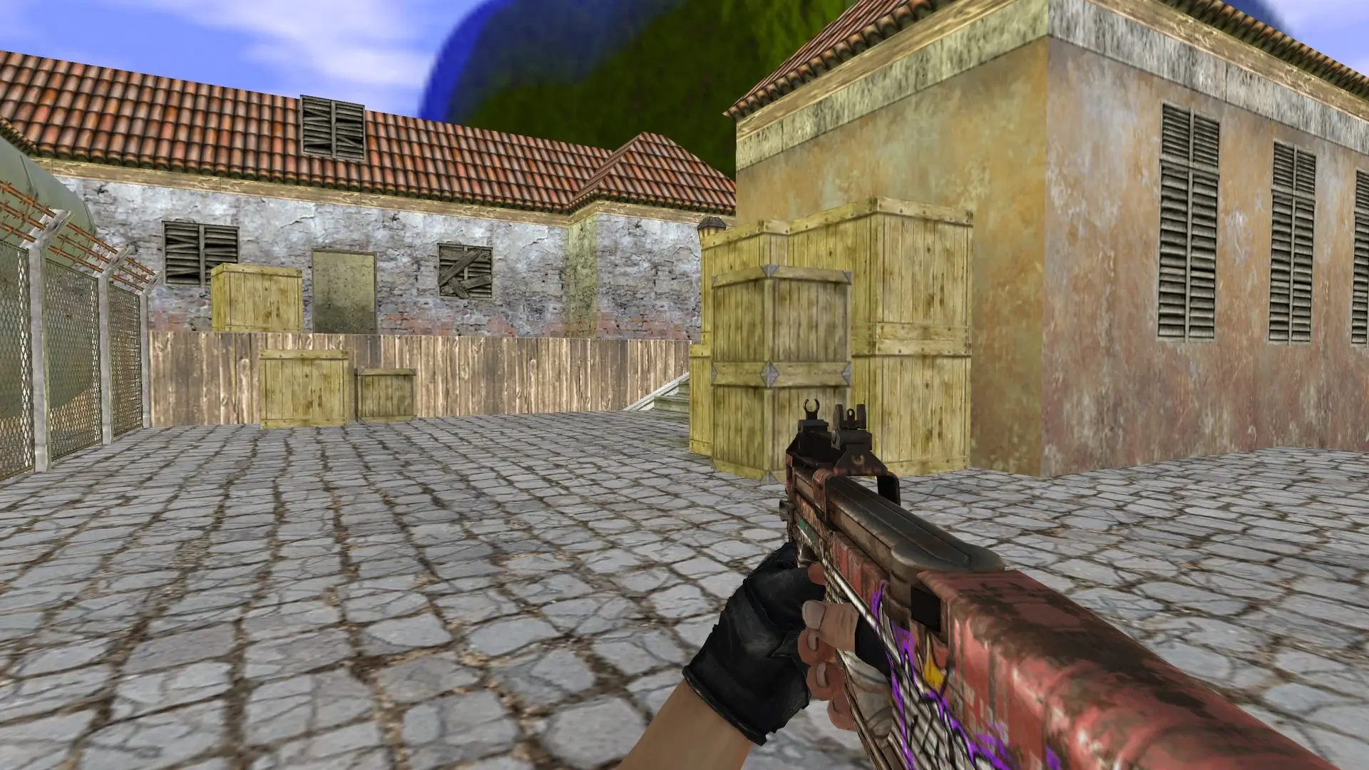P90. Freight — Fracture Case Pack — de_inferno (first person)