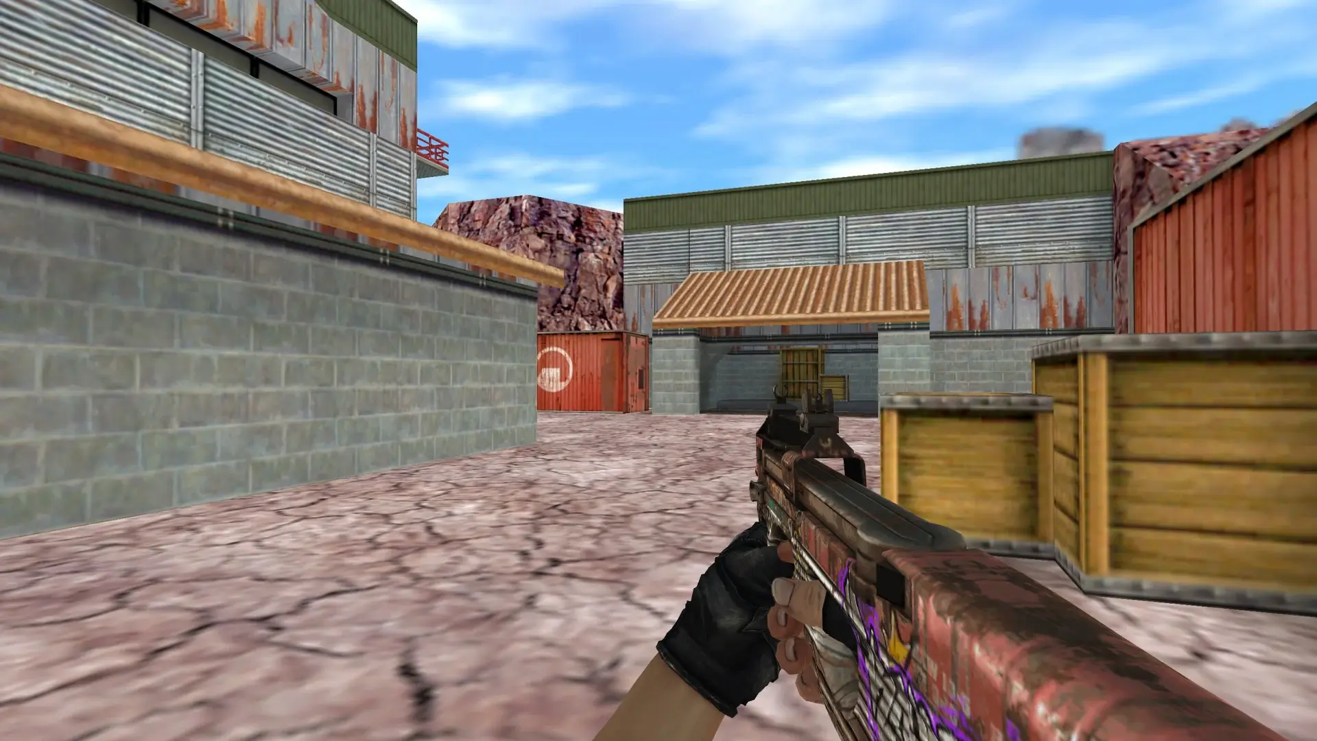 P90. Freight — Fracture Case Pack — de_nuke (first person)