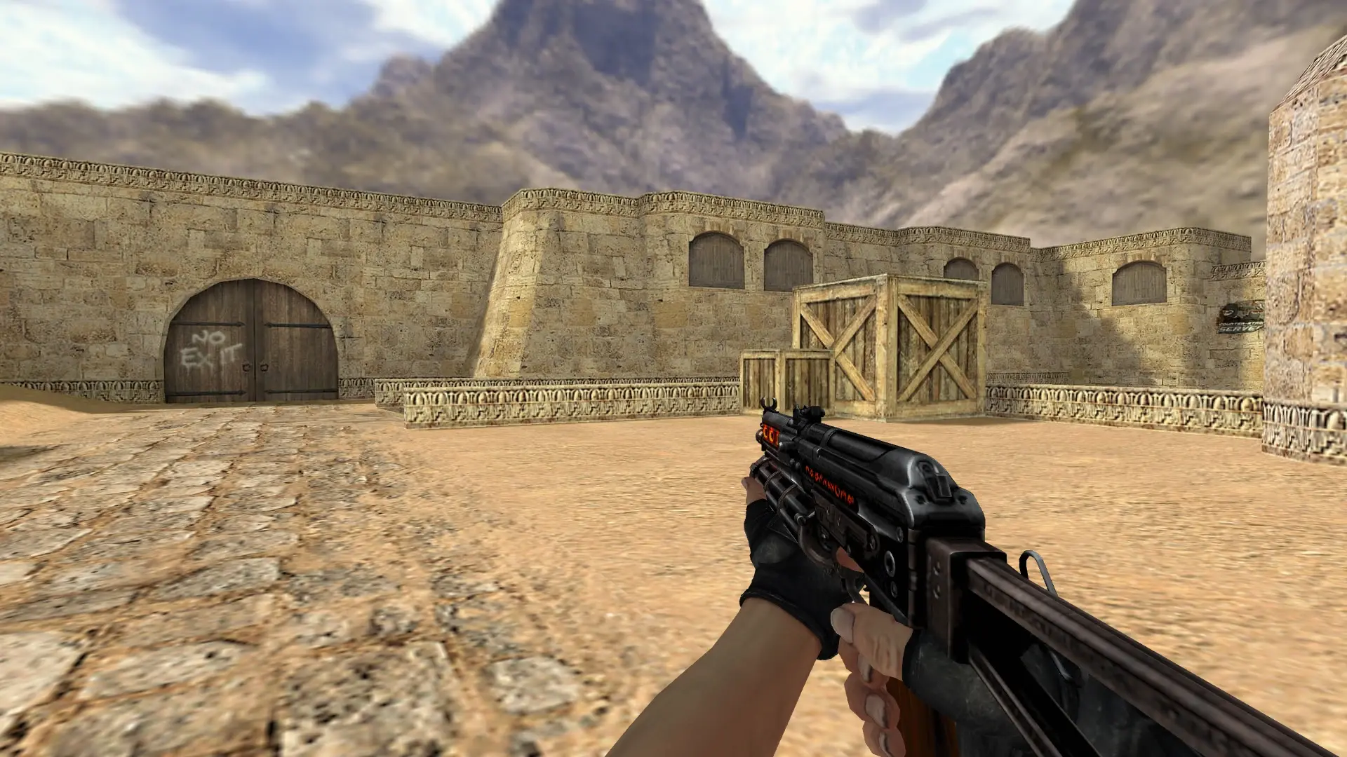 PP Bizon. Runic — Fracture Case Pack — de_dust2 (first person)