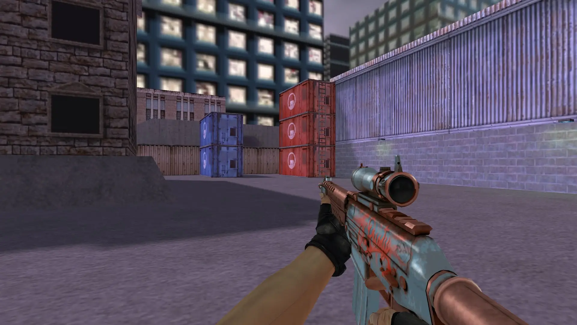 SG552 — Fracture Case Pack — cs_assault (first person)