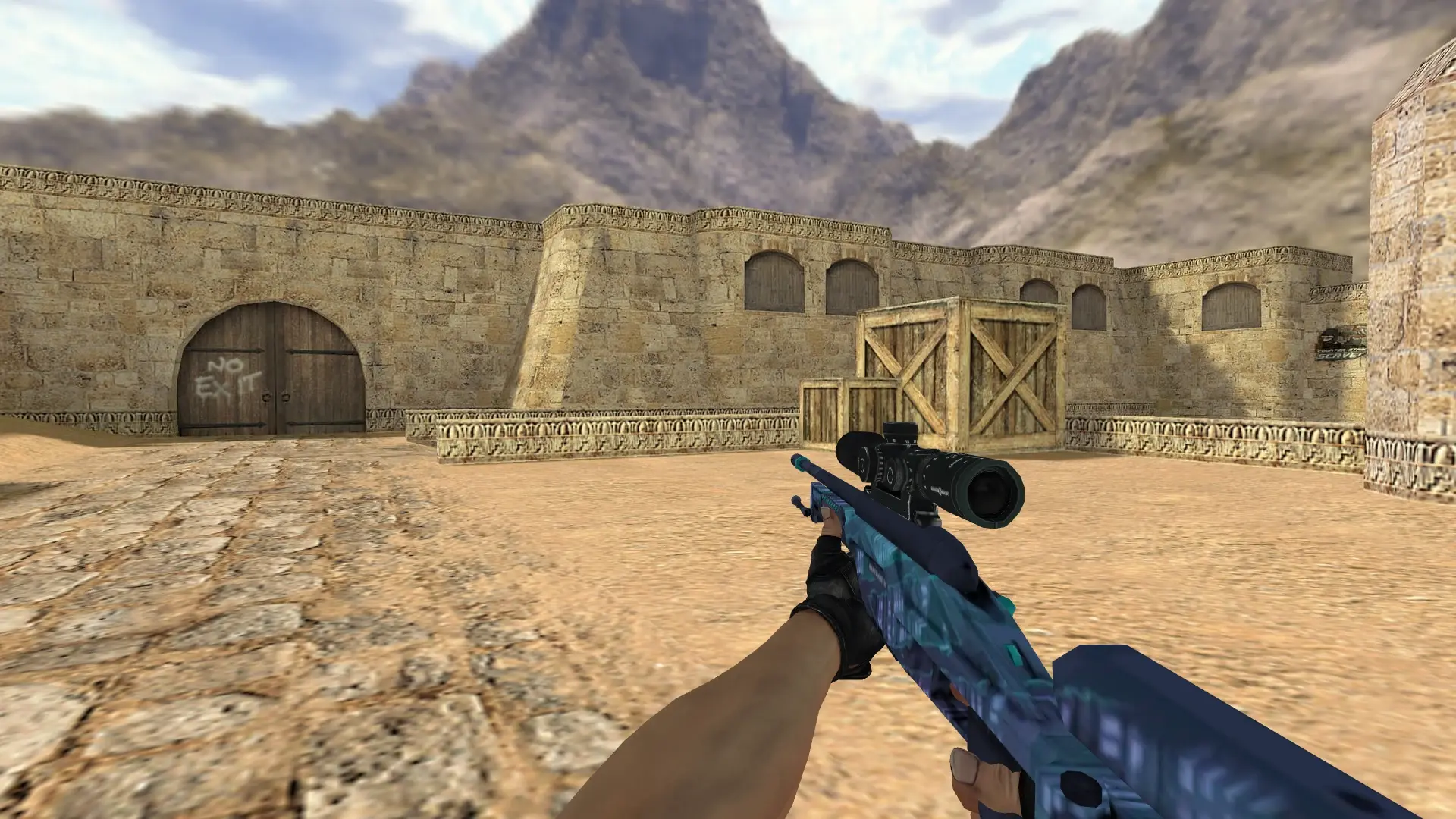 Scout — Fracture Case Pack — de_dust2 (first person)