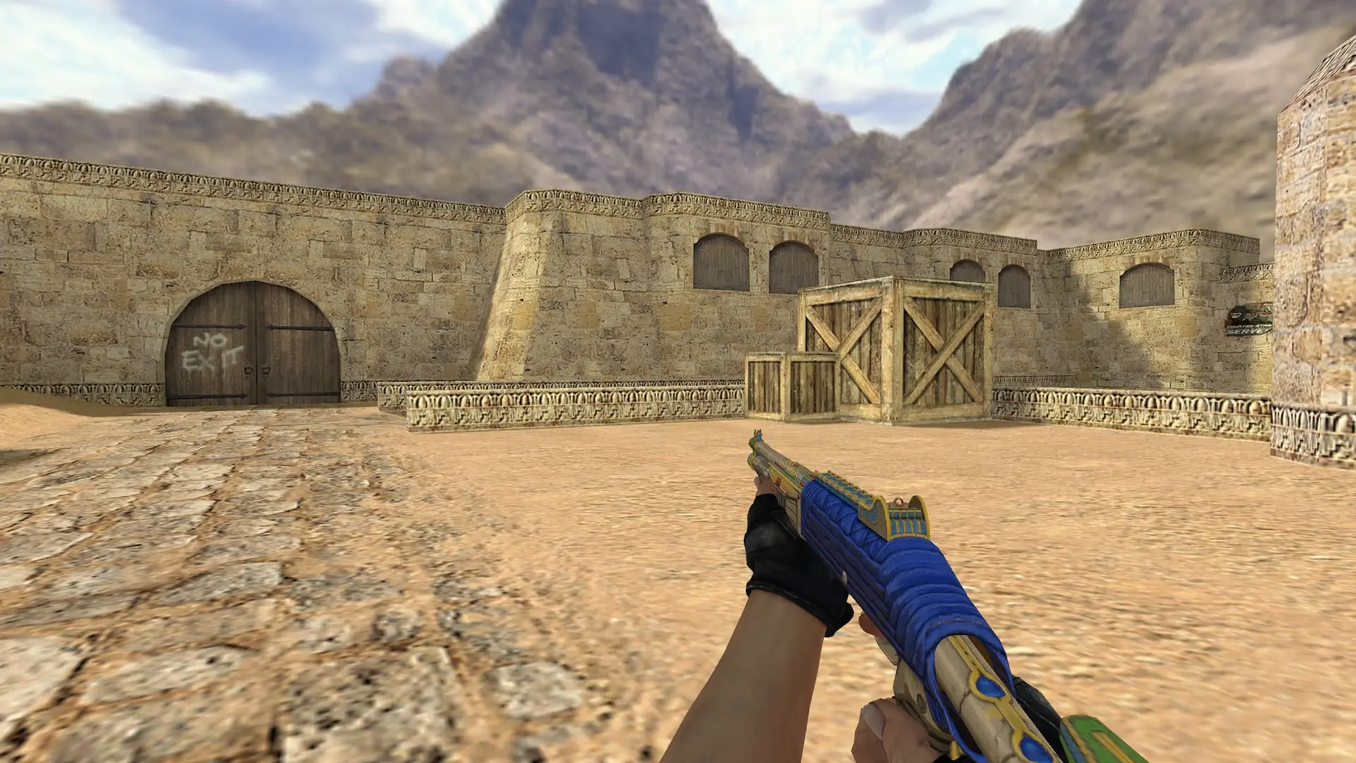 XM1014. Entombed — Fracture Case Pack — de_dust2 (first person)