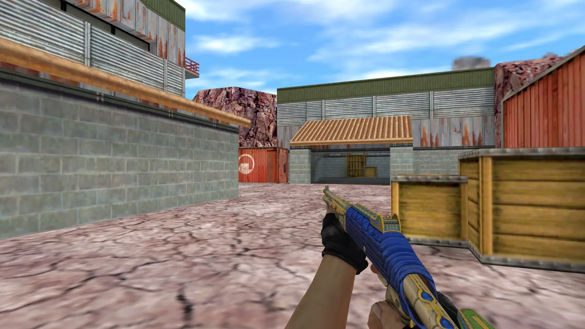 XM1014. Entombed — Fracture Case Pack — de_nuke (first person)