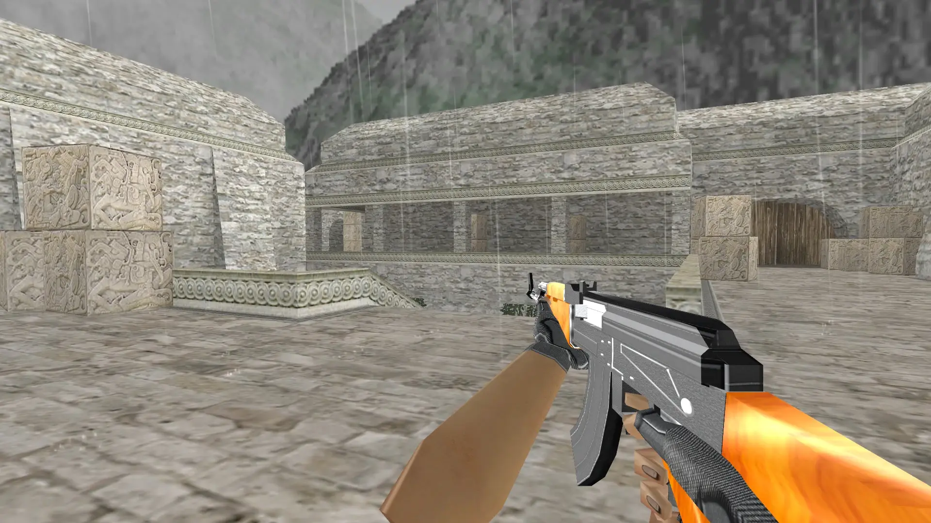 AK-47 — Freen's Case Pack — de_aztec (first person)