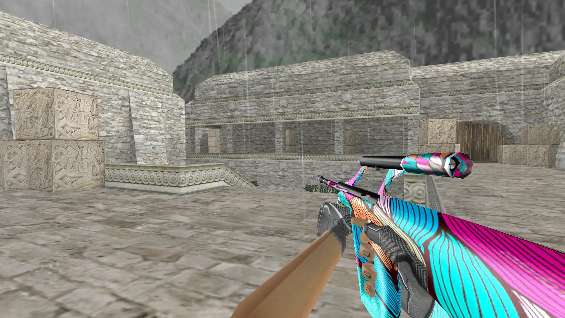 AUG — Freen's Case Pack — de_aztec (first person)