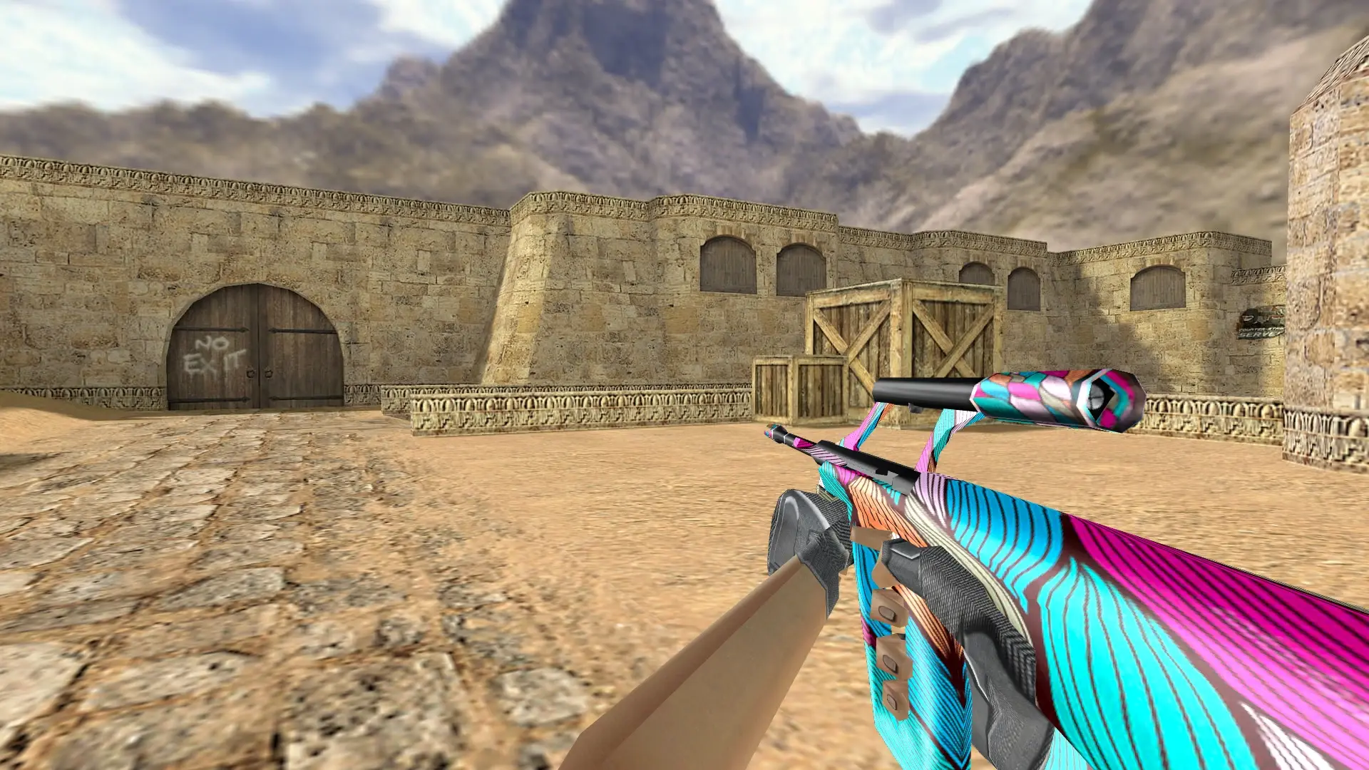 AUG — Freen's Case Pack — de_dust2 (first person)