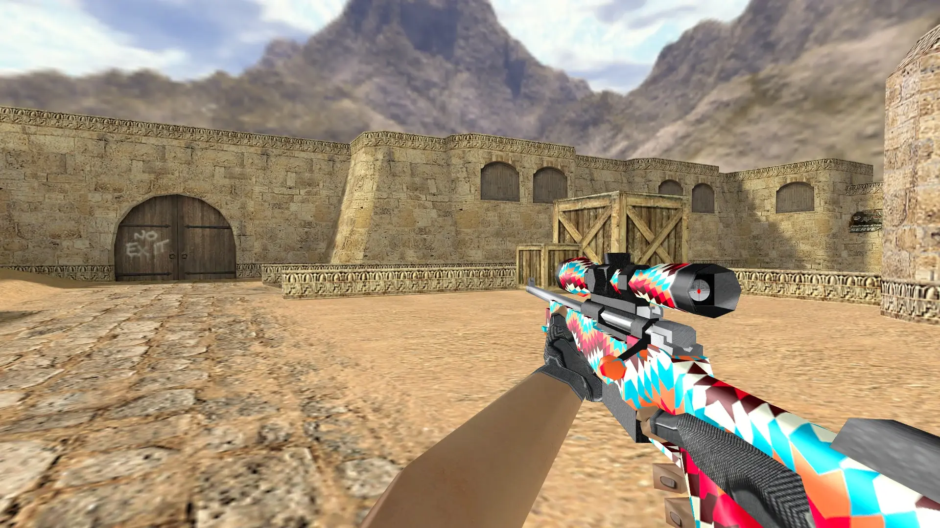 AWP — Freen's Case Pack — de_dust2 (first person)