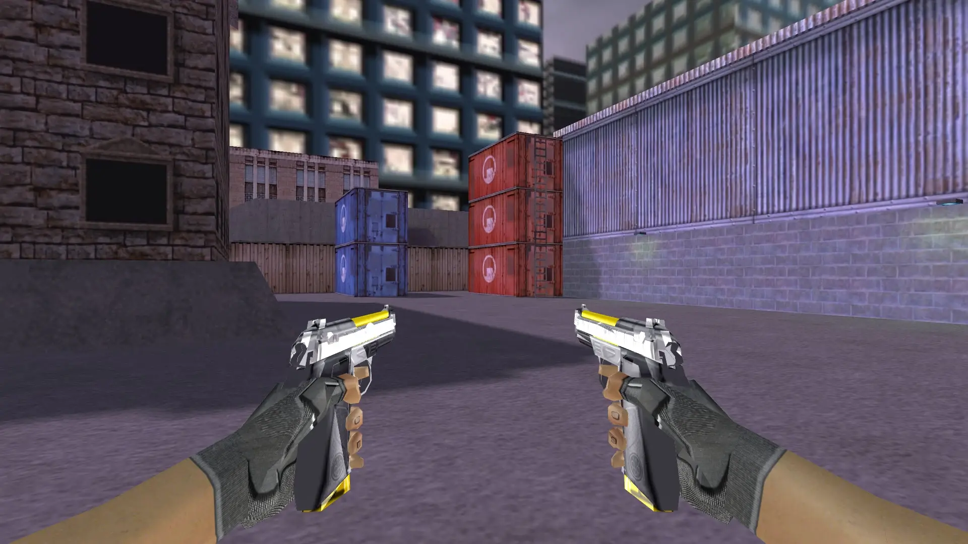 Dual Berettas — Freen's Case Pack — cs_assault (first person)