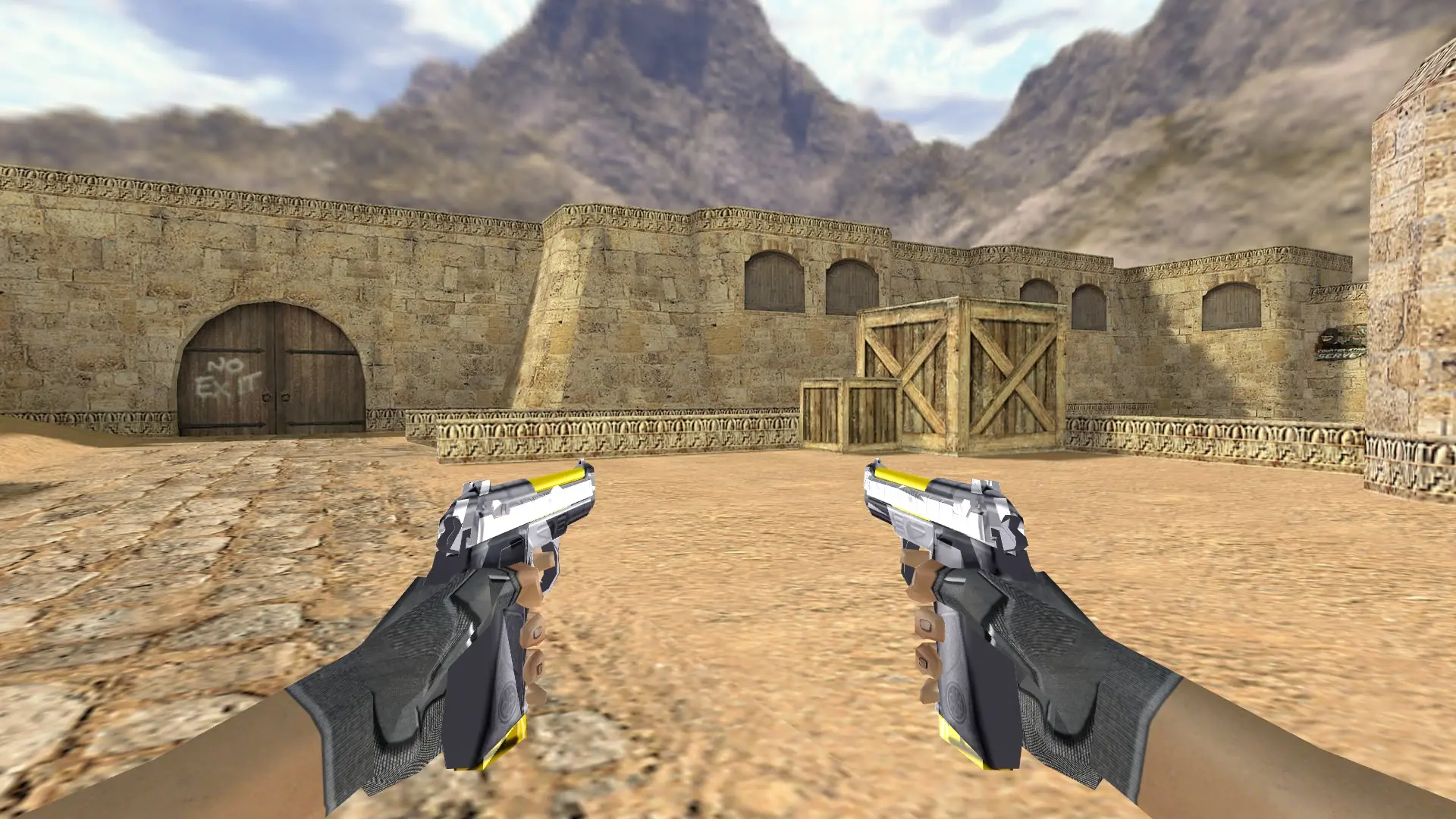 Dual Berettas — Freen's Case Pack — de_dust2 (first person)