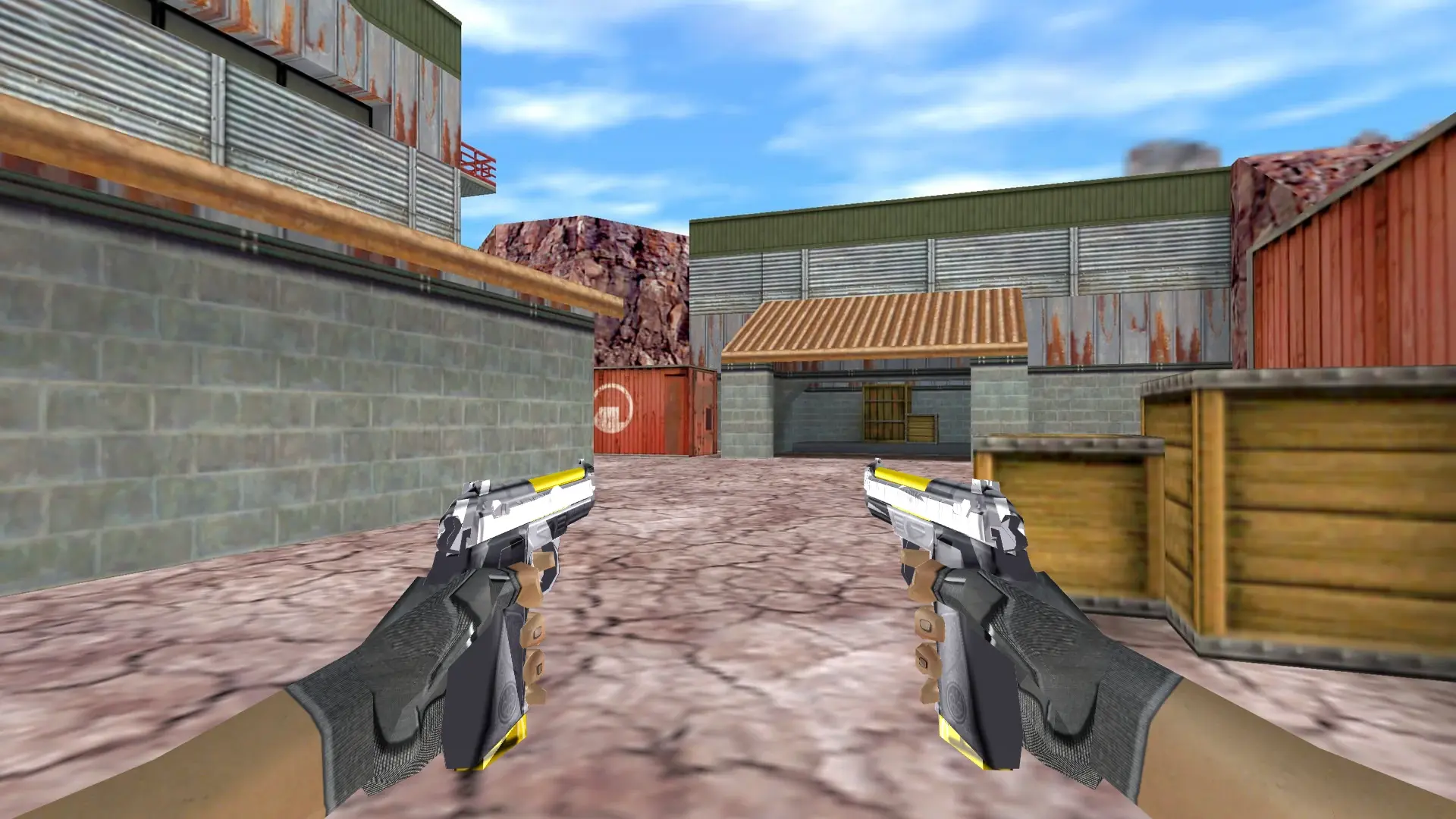 Dual Berettas — Freen's Case Pack — de_nuke (first person)