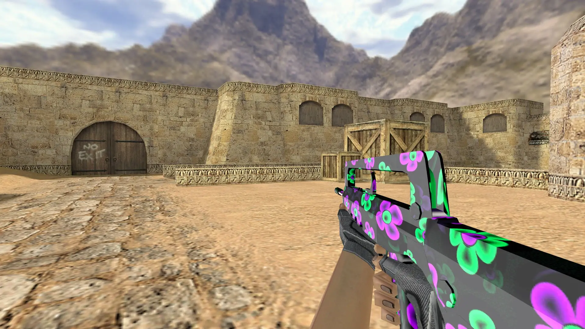 FAMAS — Freen's Case Pack — de_dust2 (first person)