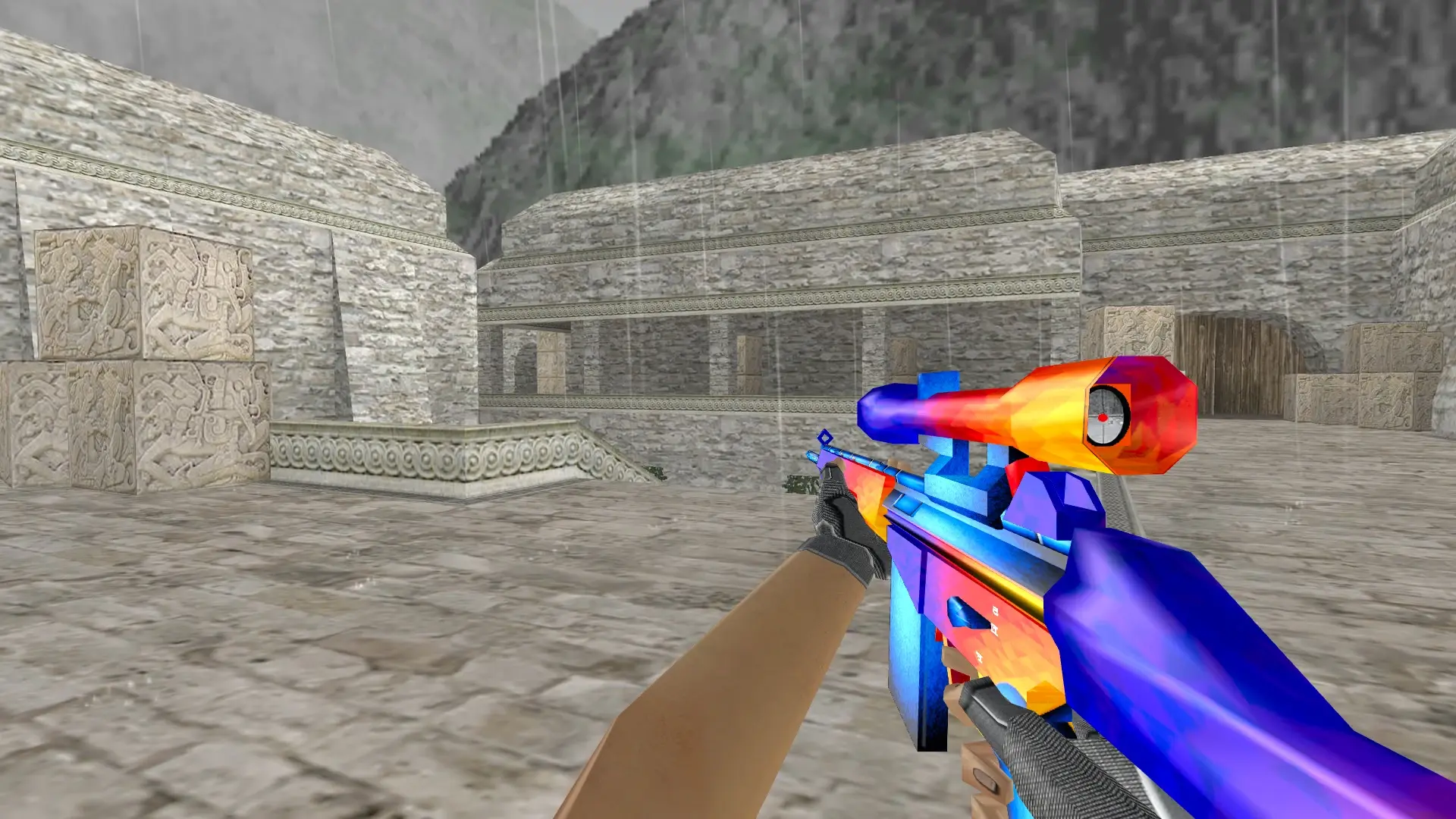 G3SG1 — Freen's Case Pack — de_aztec (first person)