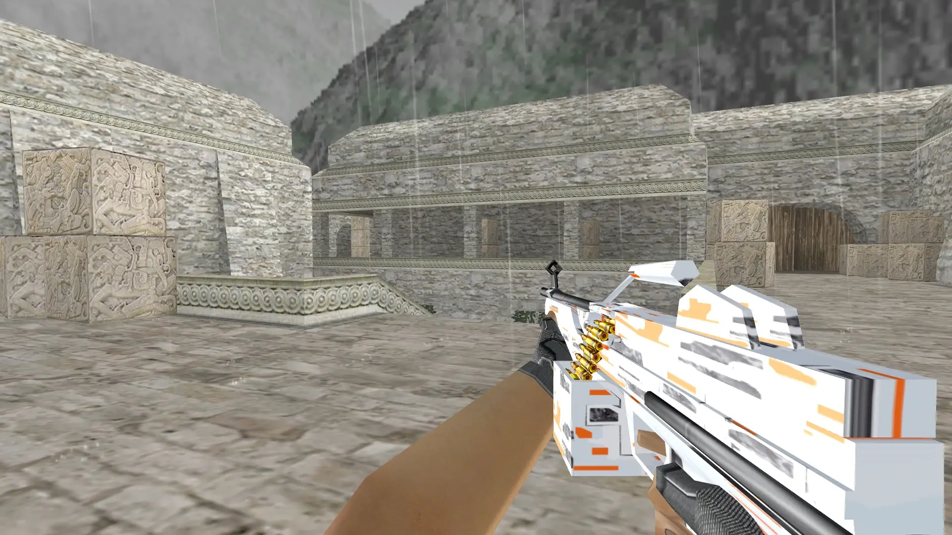 M249 — Freen's Case Pack — de_aztec (first person)