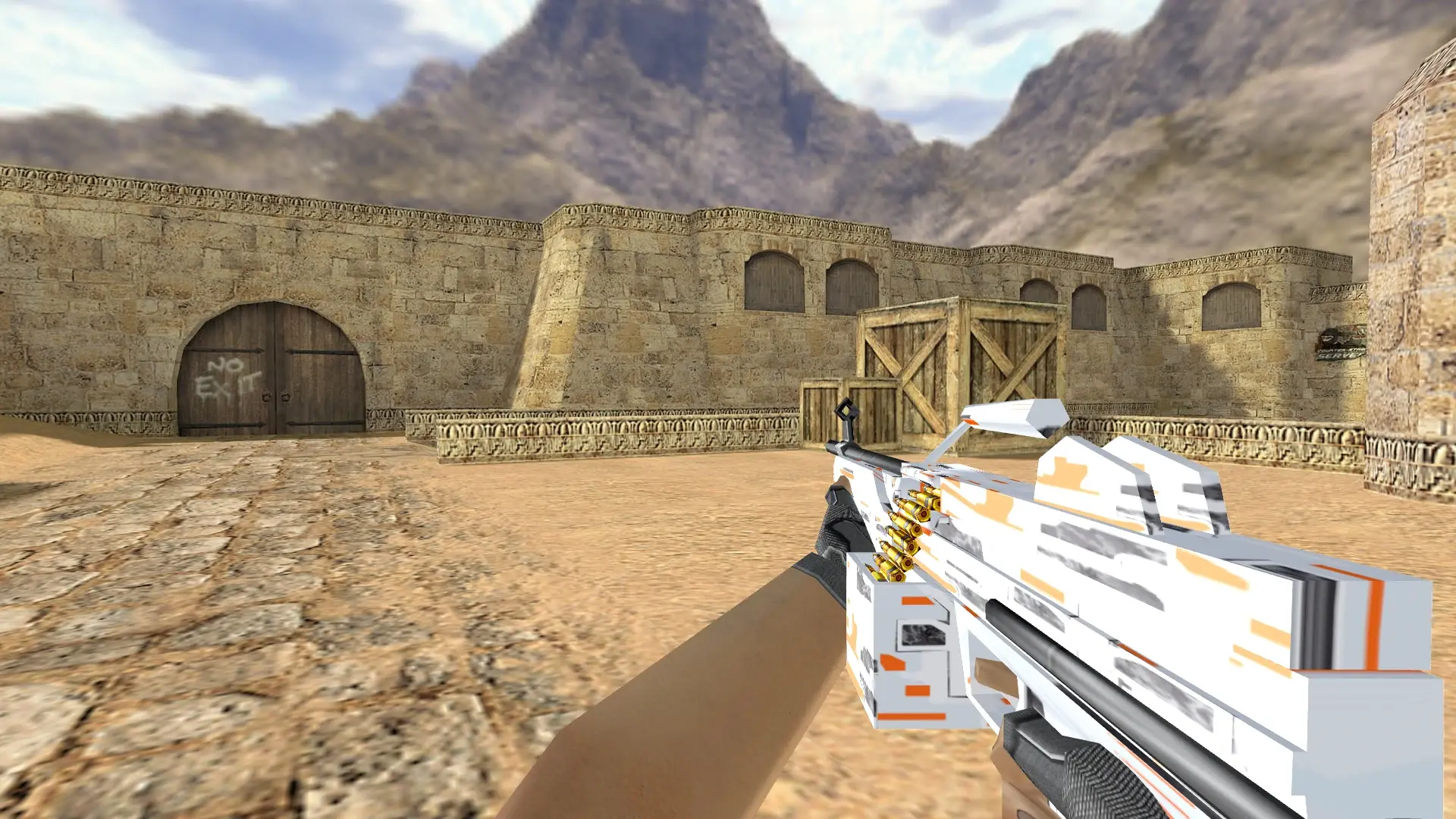 M249 — Freen's Case Pack — de_dust2 (first person)