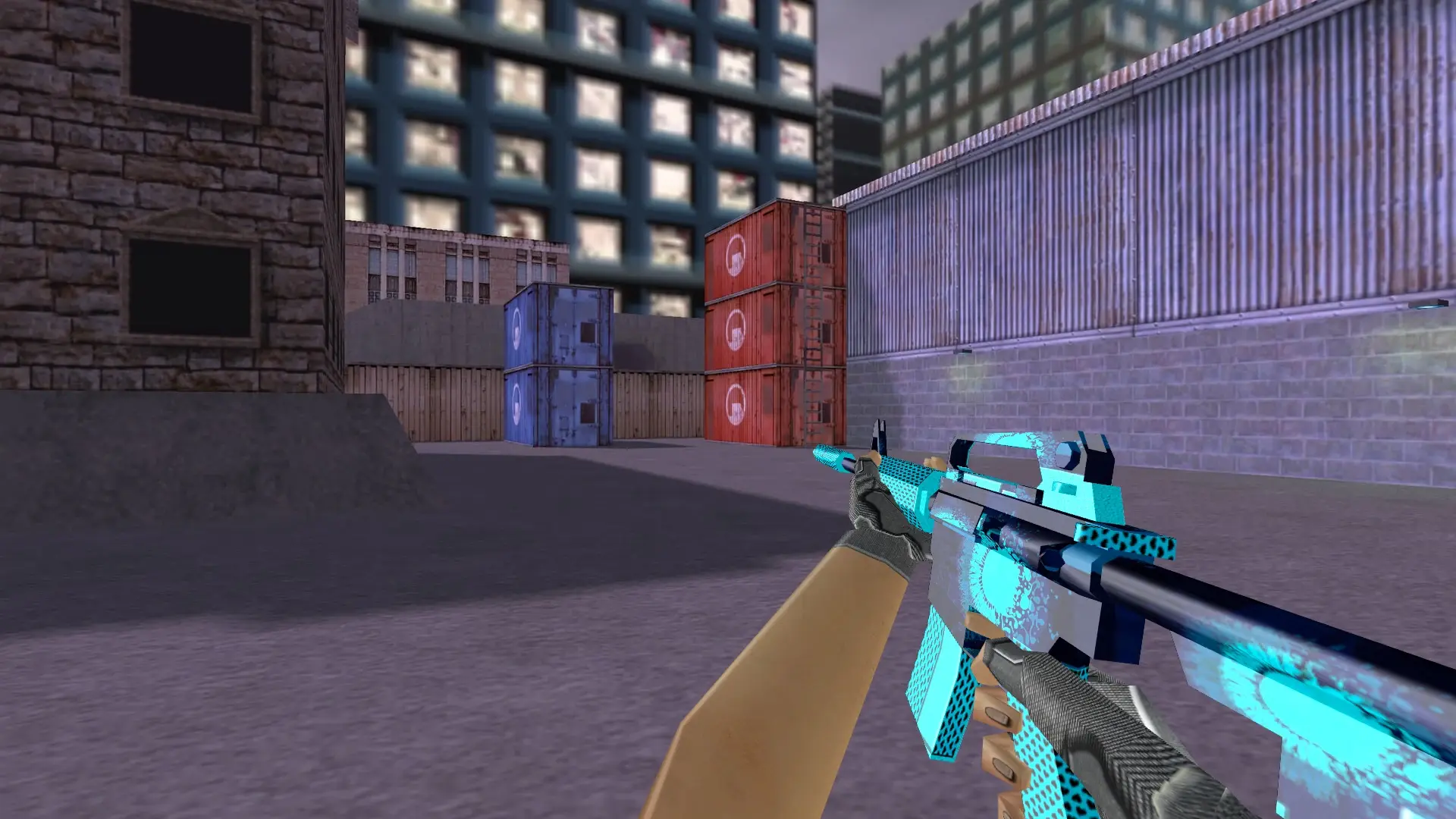 M4A1 — Freen's Case Pack — cs_assault (first person)