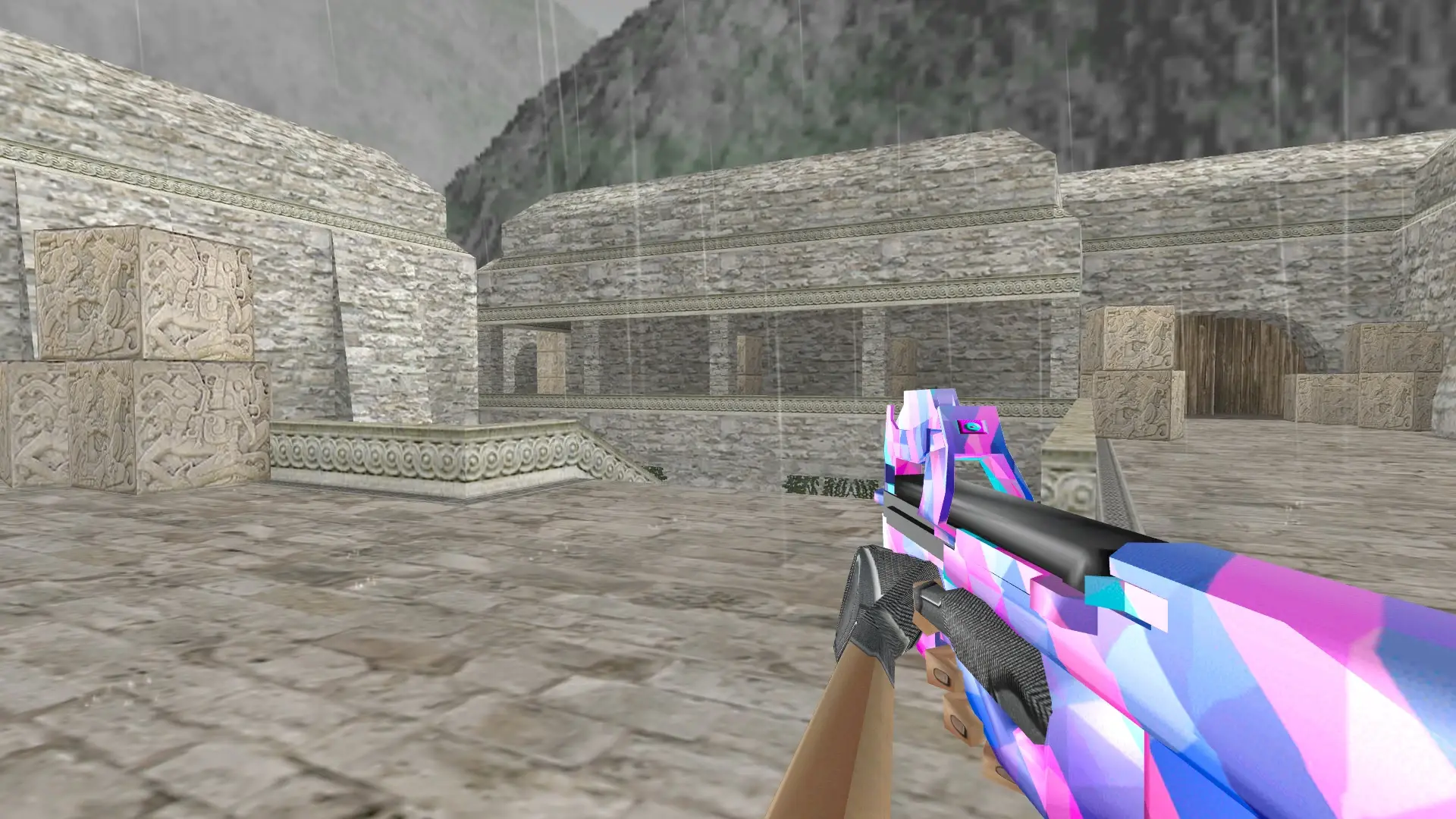 P90 — Freen's Case Pack — de_aztec (first person)
