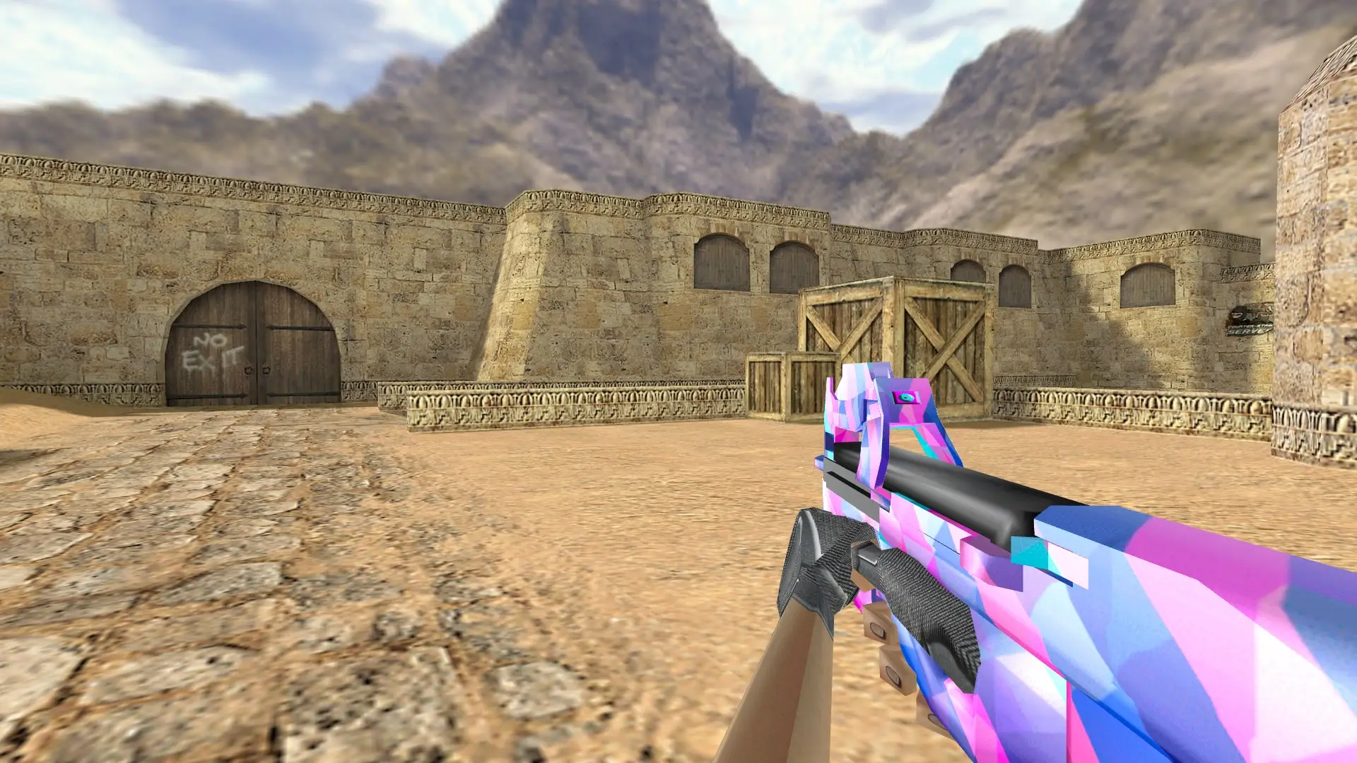 P90 — Freen's Case Pack — de_dust2 (first person)