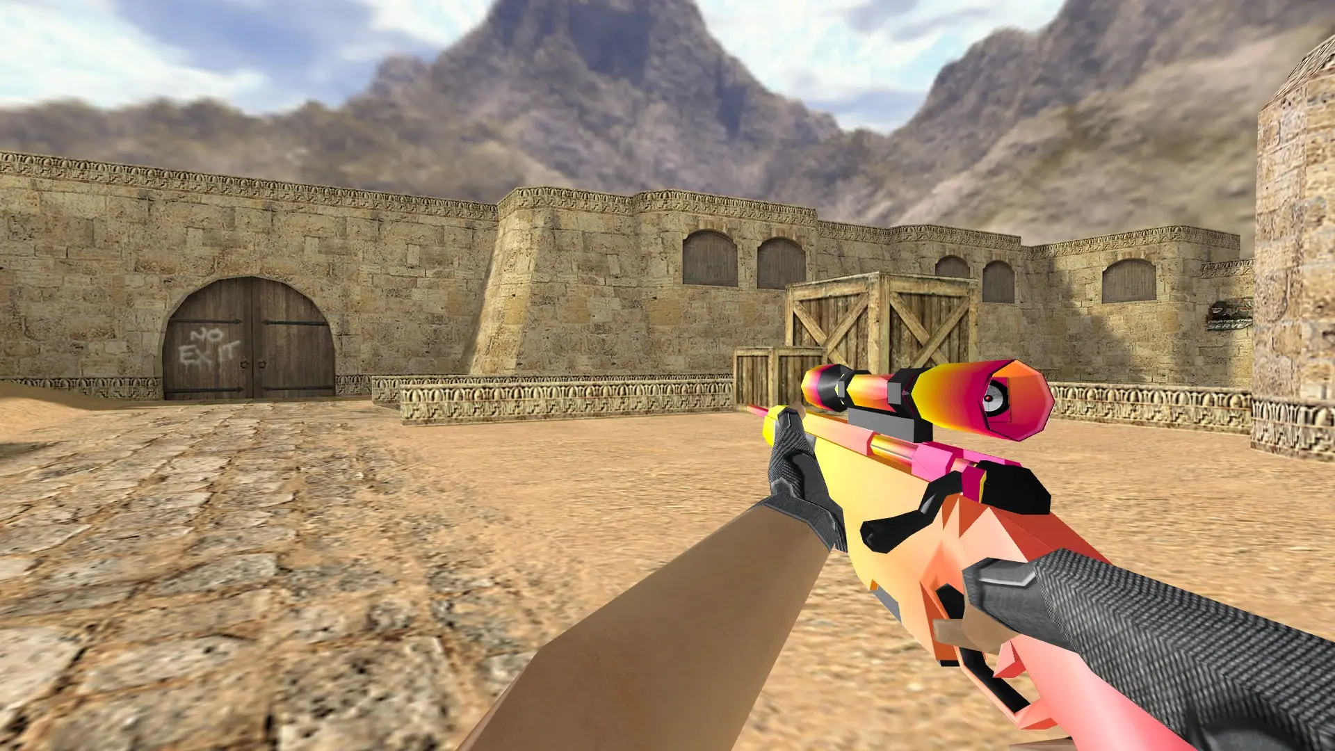 Scout — Freen's Case Pack — de_dust2 (first person)