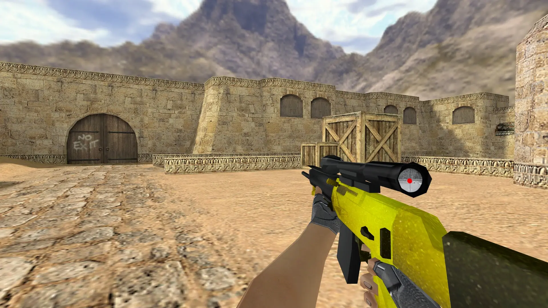SG550 — Freen's Case Pack — de_dust2 (first person)