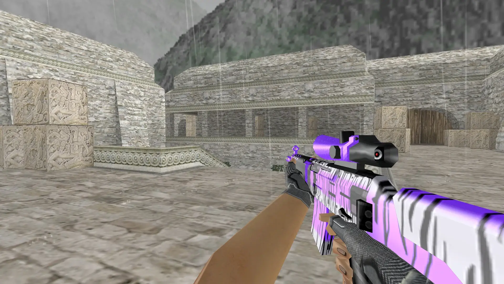 SG552 — Freen's Case Pack — de_aztec (first person)