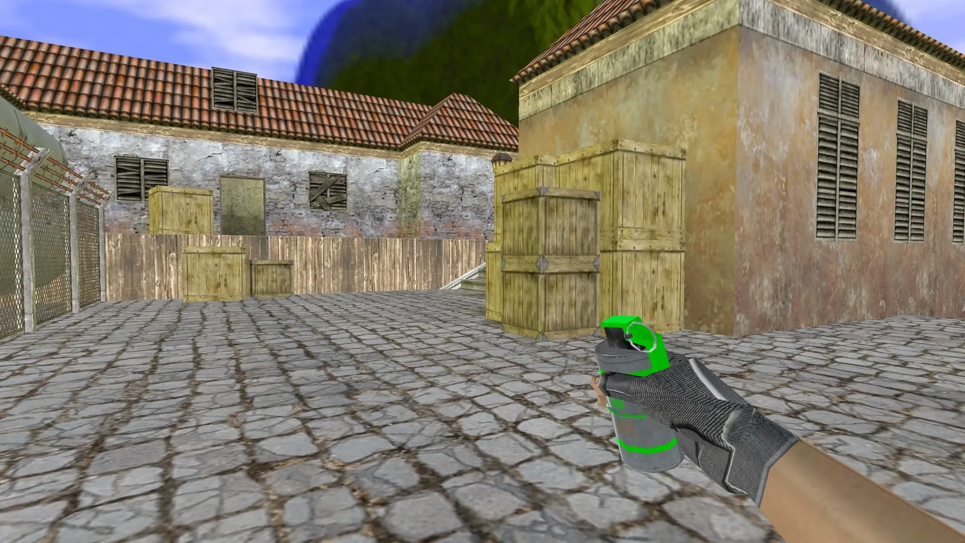 Smoke Grenade — Freen's Case Pack — de_inferno (first person)