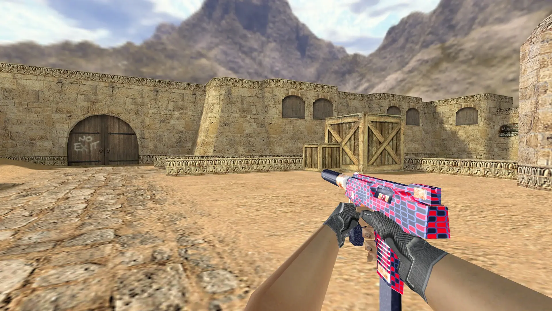 TMP — Freen's Case Pack — de_dust2 (first person)