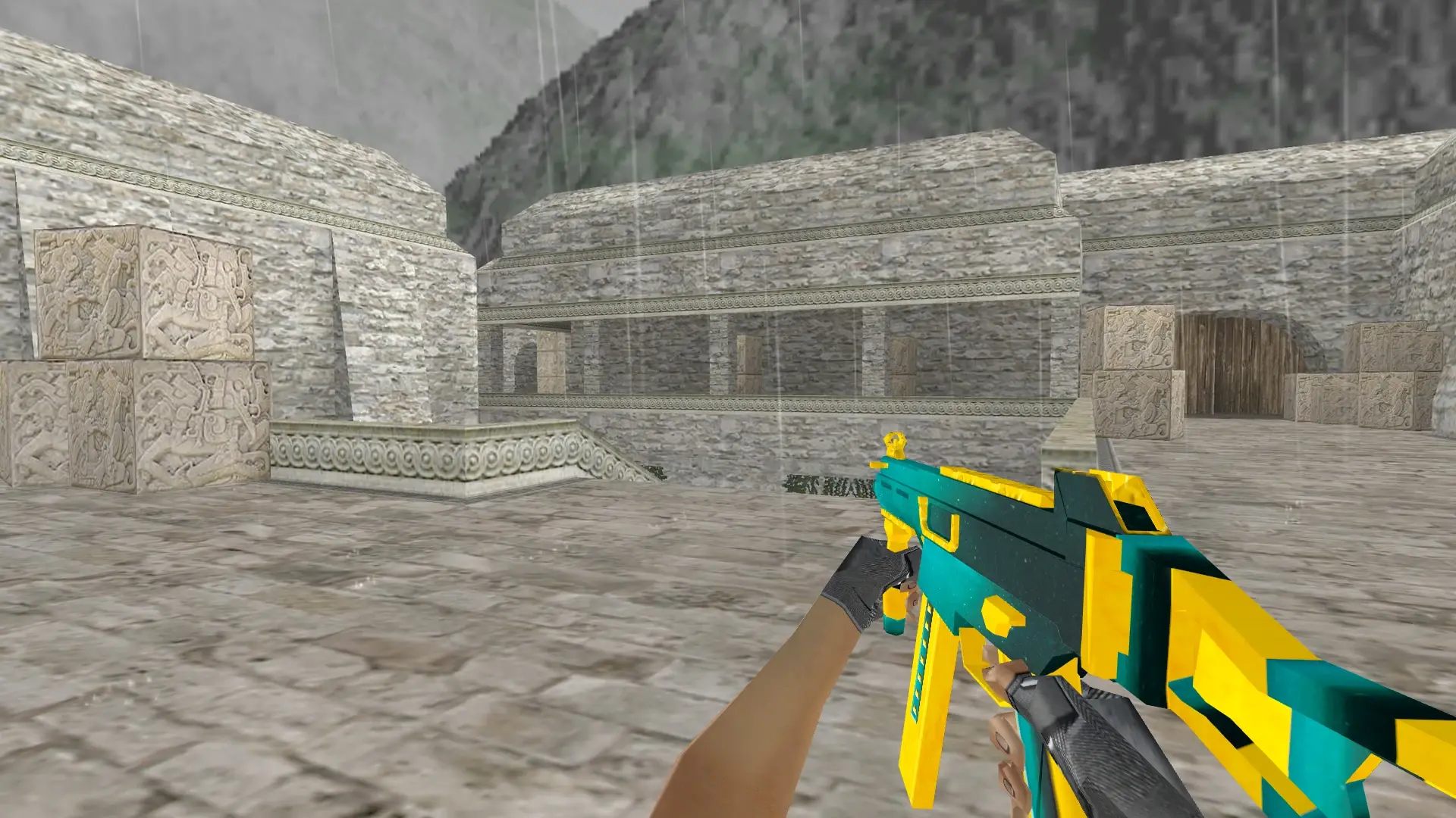 UMP-45 — Freen's Case Pack — de_aztec (first person)