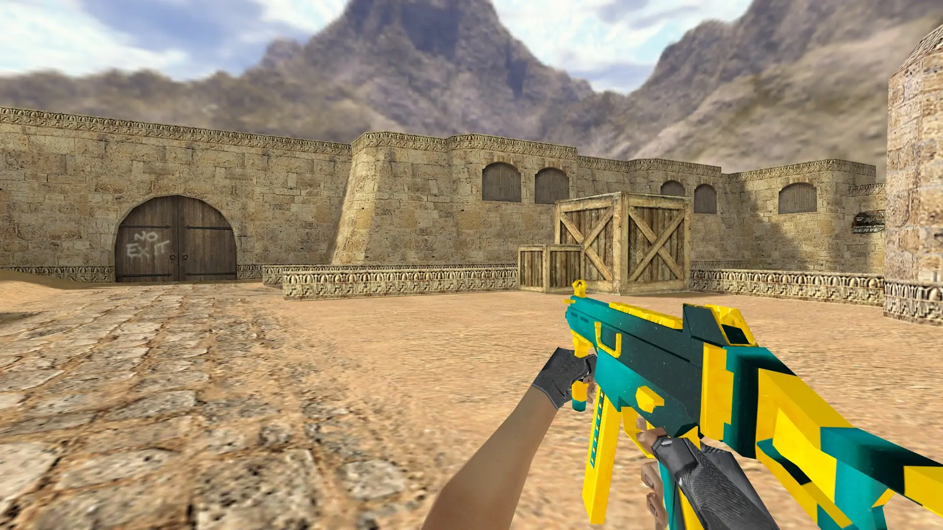 UMP-45 — Freen's Case Pack — de_dust2 (first person)