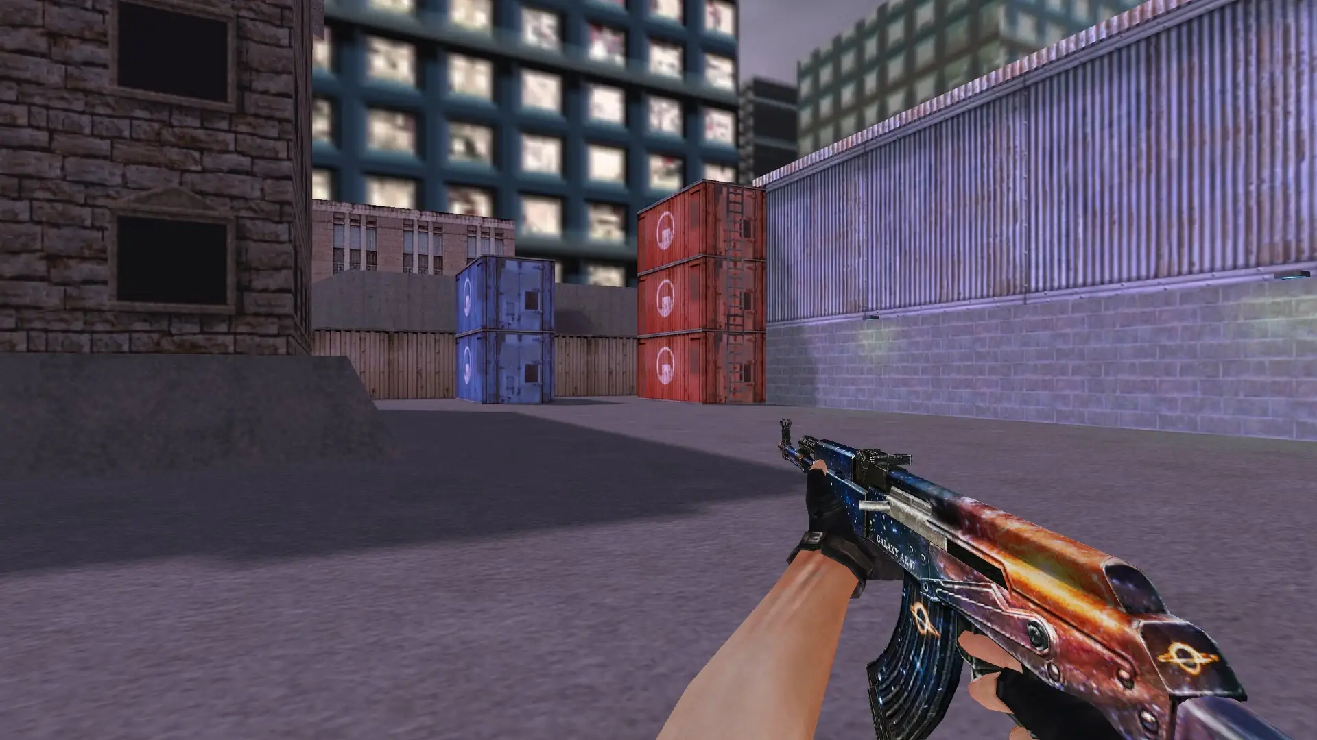 AK-47 — Galaxy Weapon Set — cs_assault (first person)