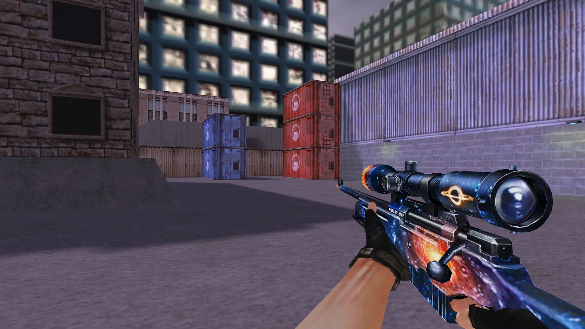 AWP — Galaxy Weapon Set — cs_assault (first person)