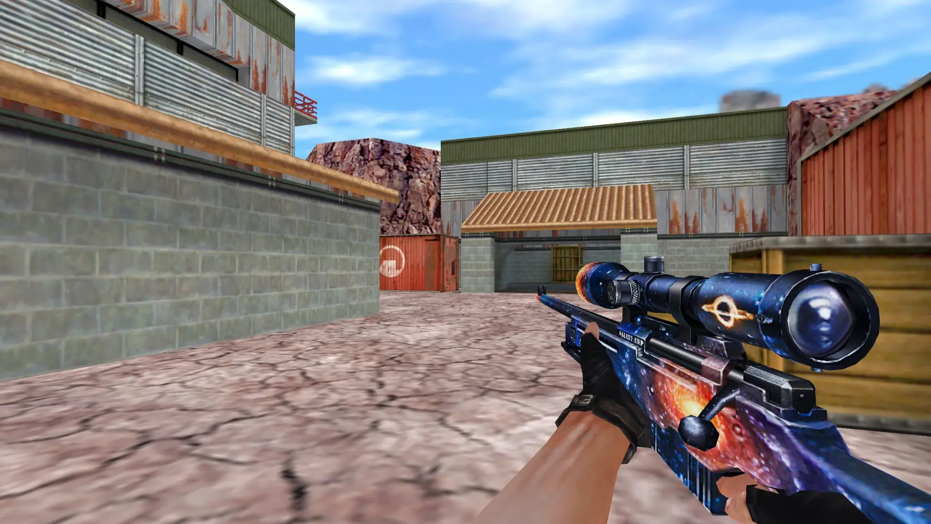 AWP — Galaxy Weapon Set — de_nuke (first person)