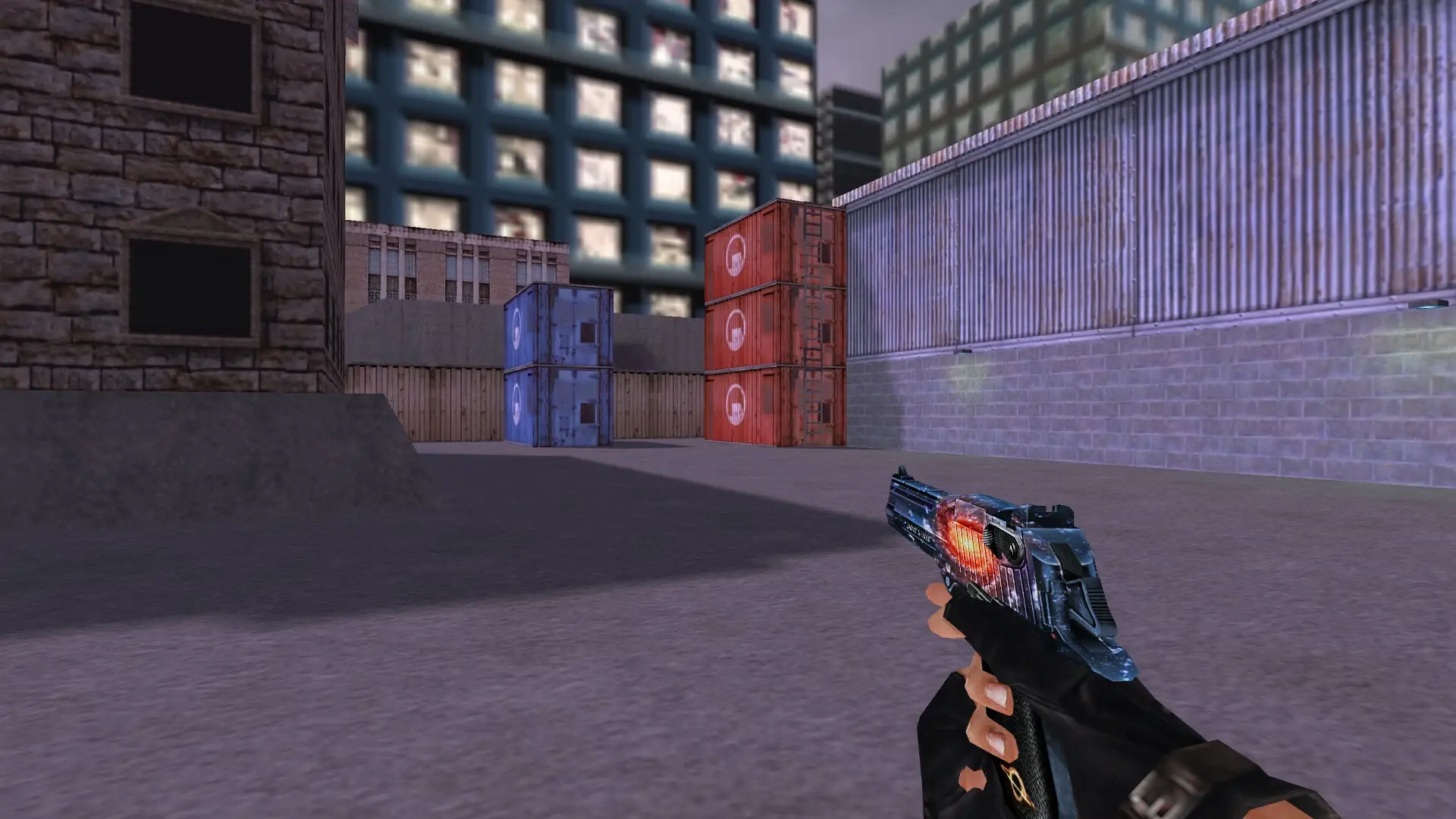 Desert Eagle — Galaxy Weapon Set — cs_assault (first person)