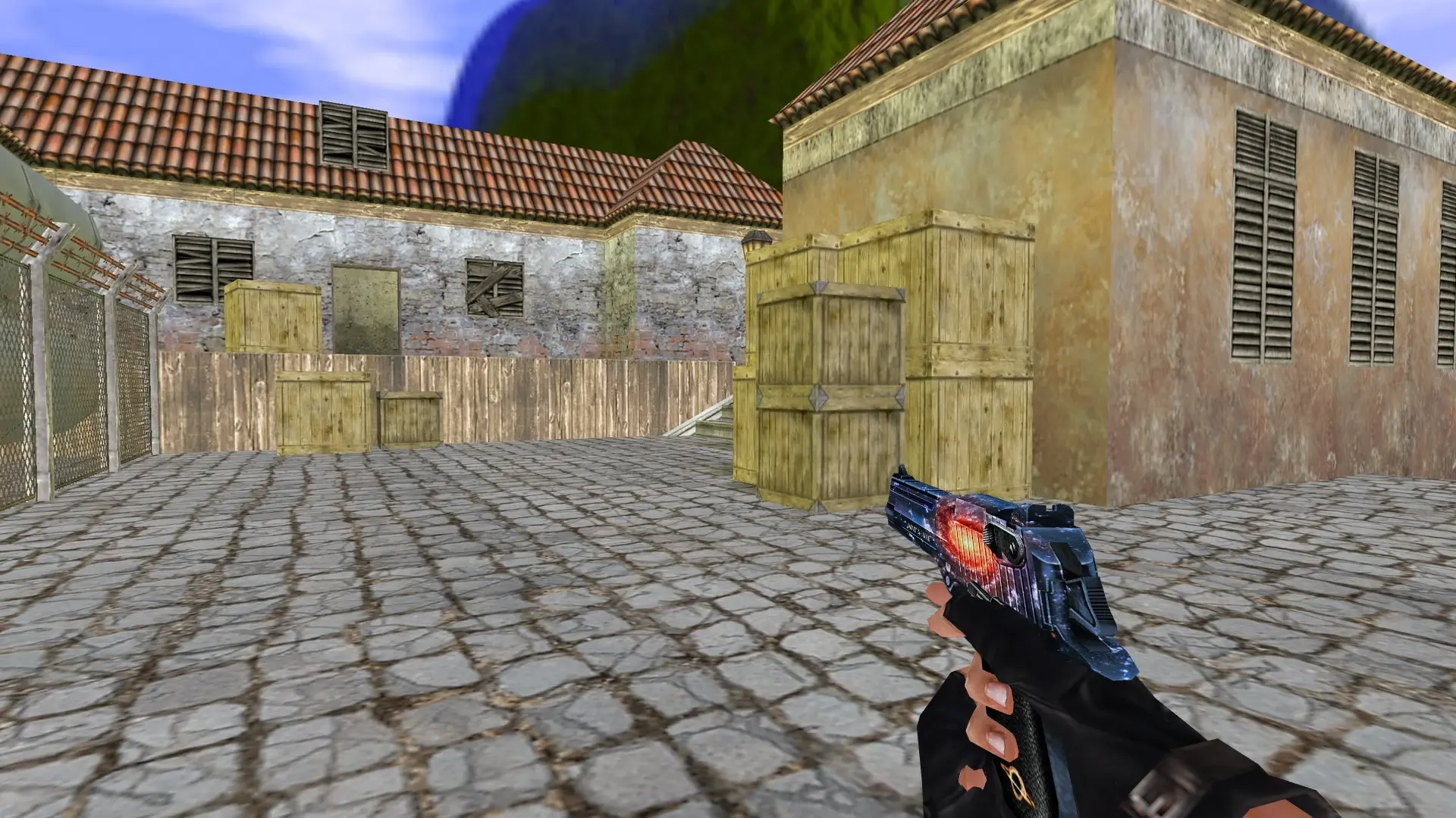 Desert Eagle — Galaxy Weapon Set — de_inferno (first person)
