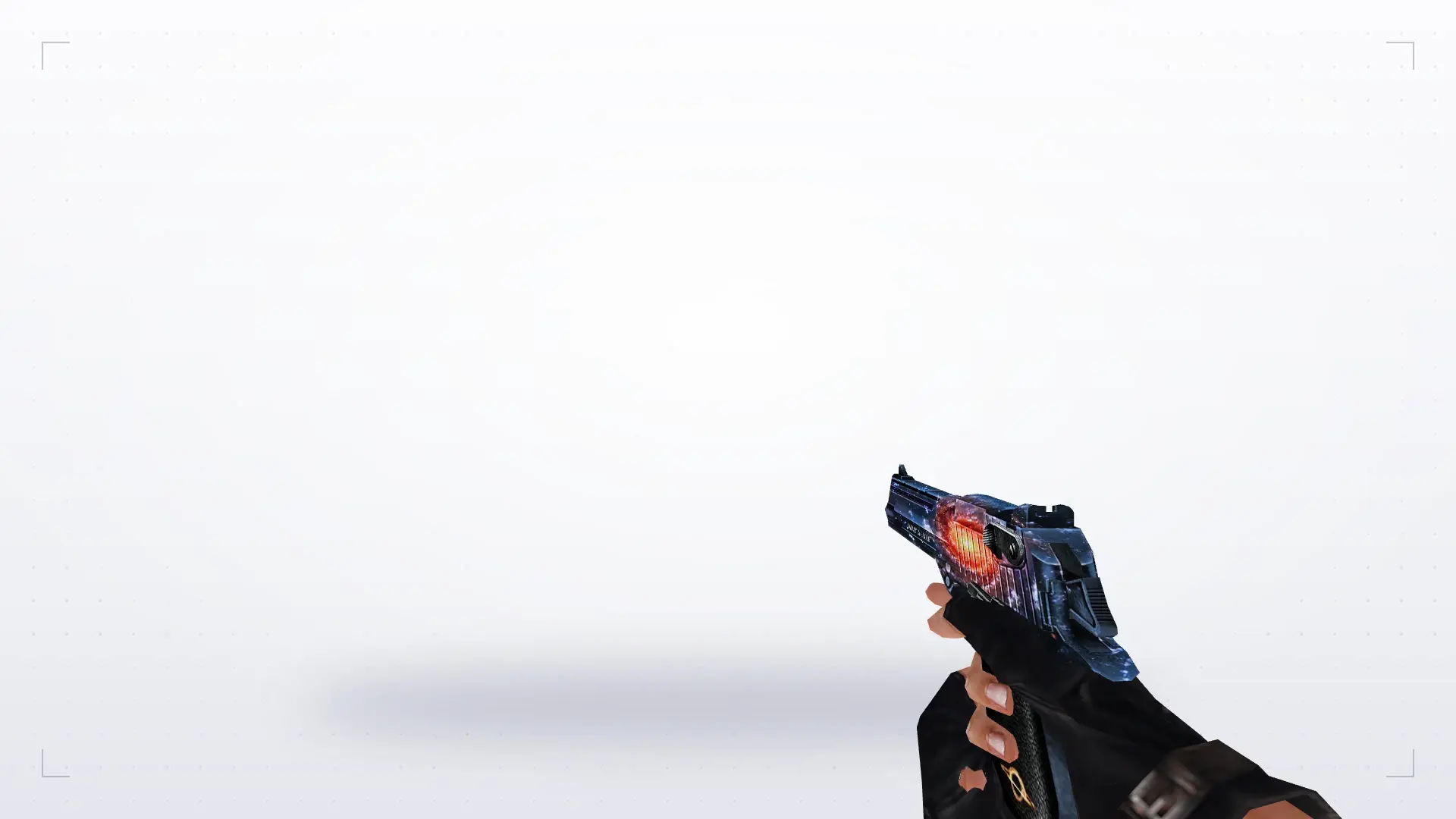 Desert Eagle — Galaxy Weapon Set — first person