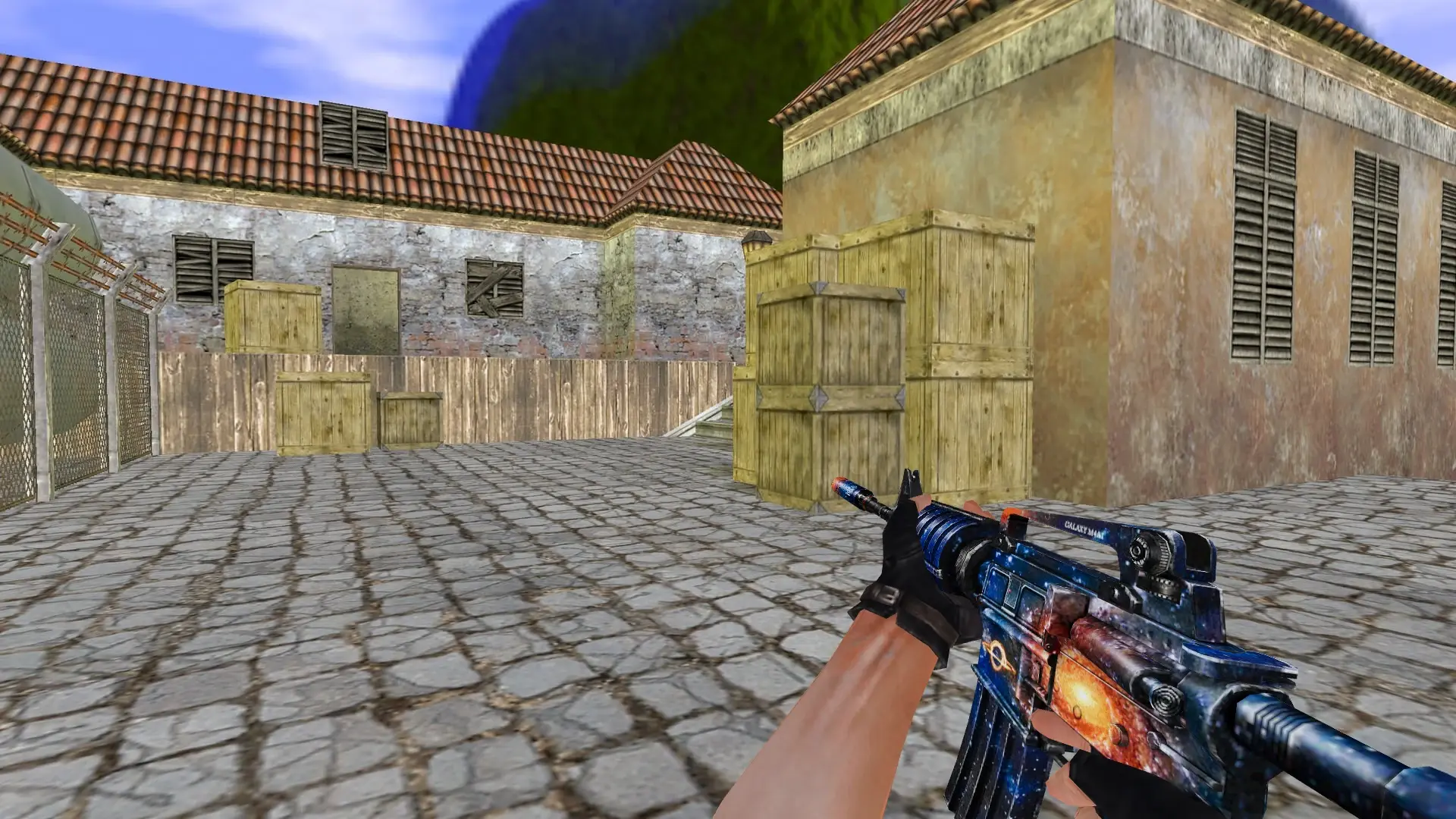 M4A1 — Galaxy Weapon Set — de_inferno (first person)