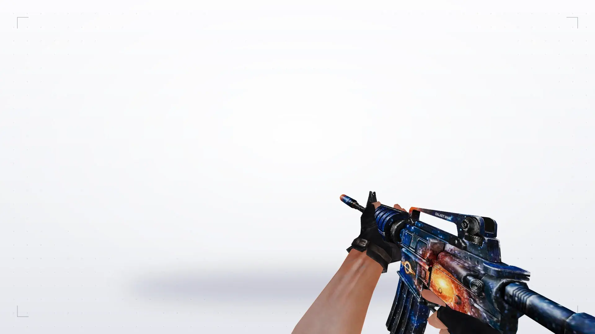 M4A1 — Galaxy Weapon Set — first person