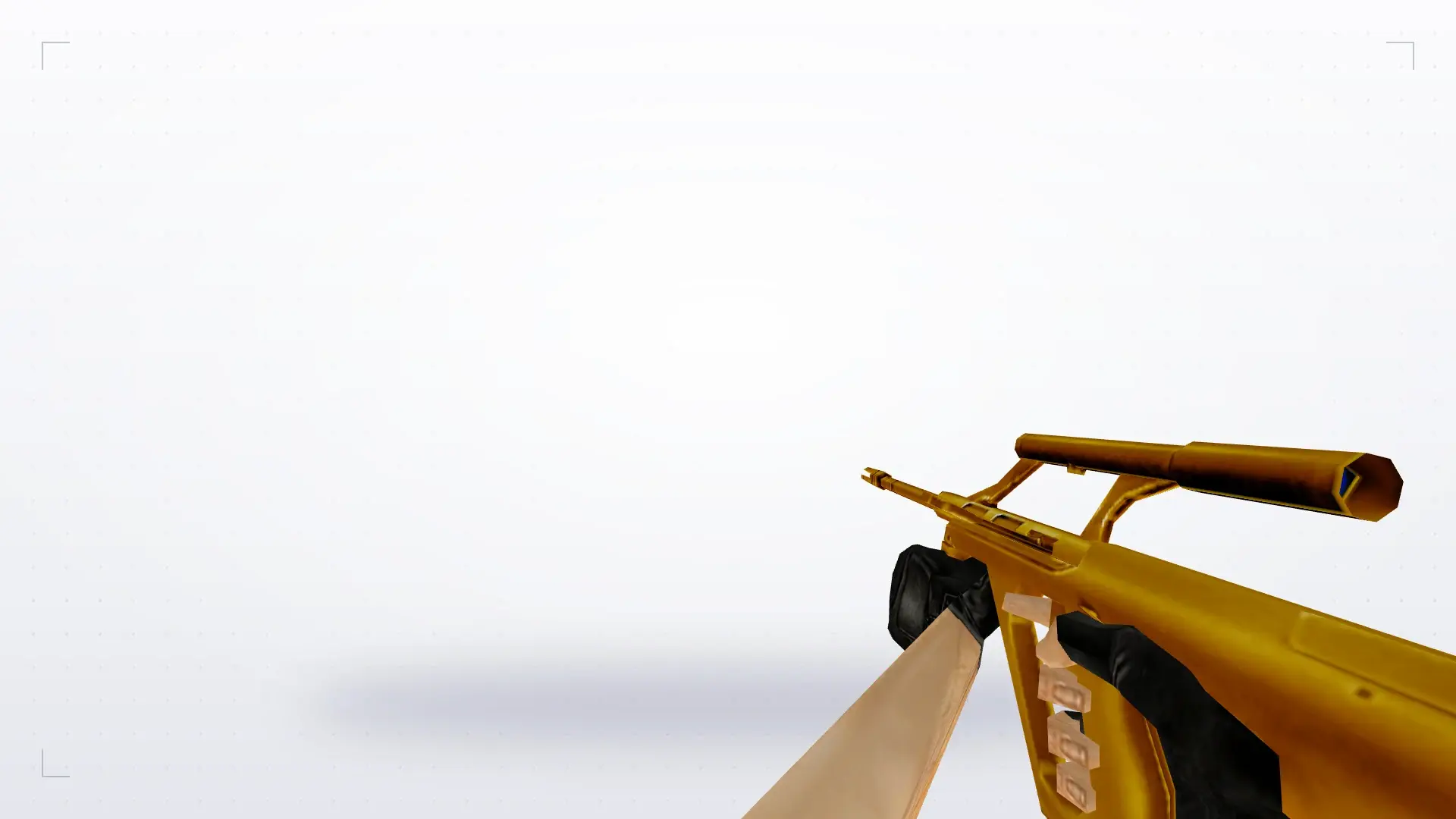 AUG — Gold Weapons Pack V3 — first person