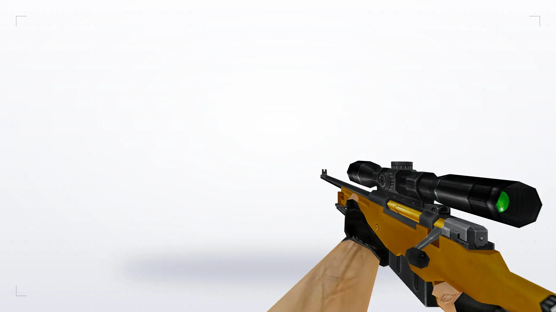 AWP — Gold Weapons Pack V3 — first person
