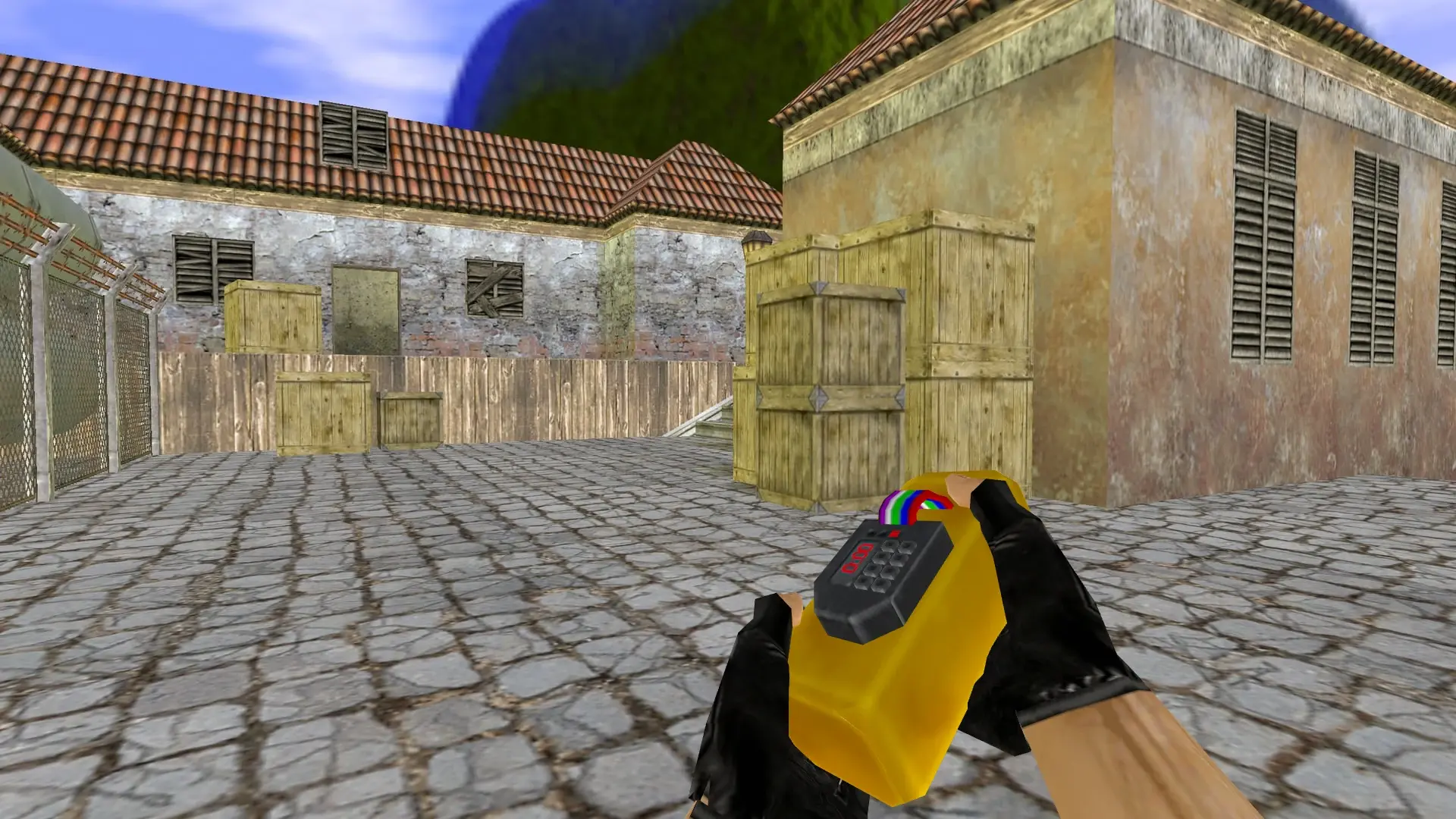 C4 — Gold Weapons Pack V3 — de_inferno (first person)