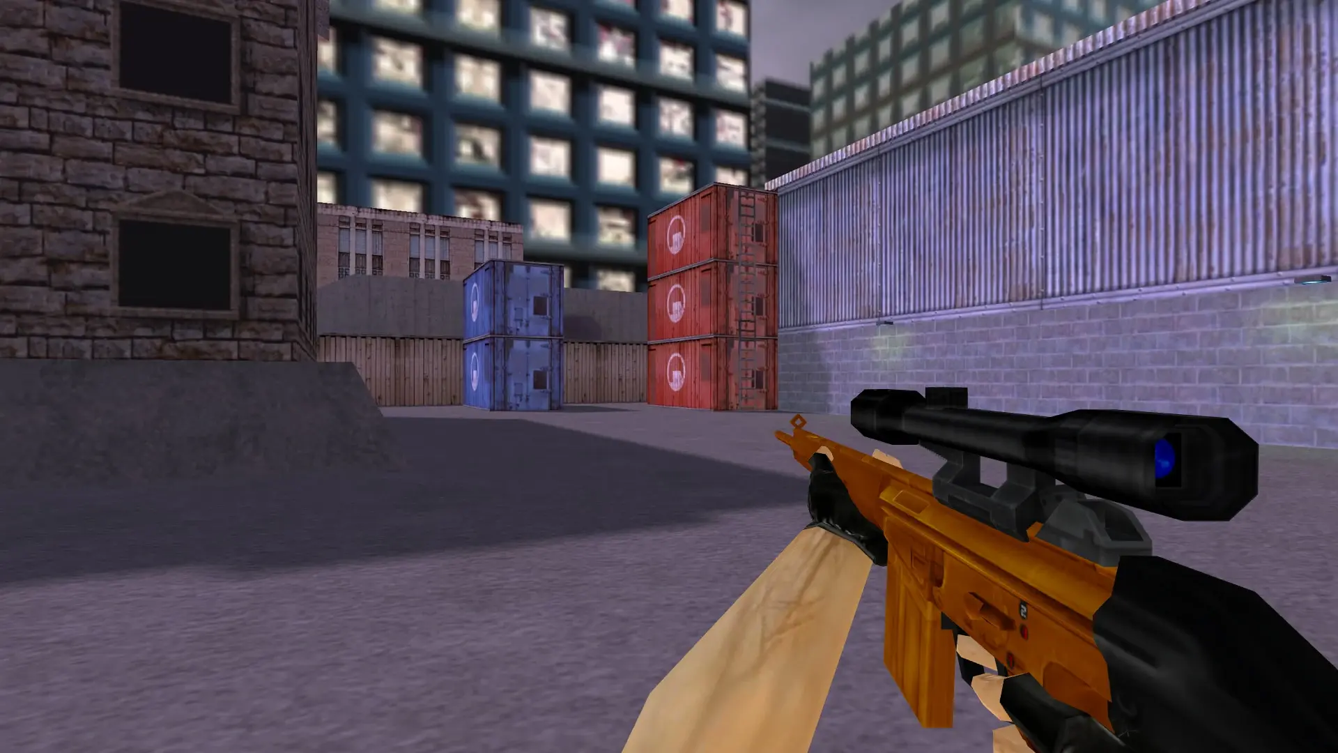 G3SG1 — Gold Weapons Pack V3 — cs_assault (first person)