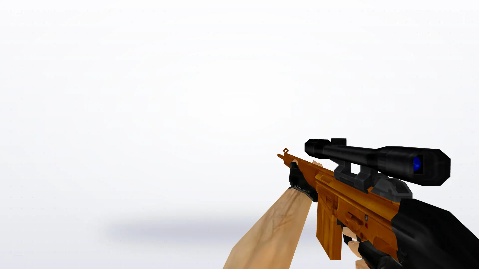 G3SG1 — Gold Weapons Pack V3 — first person