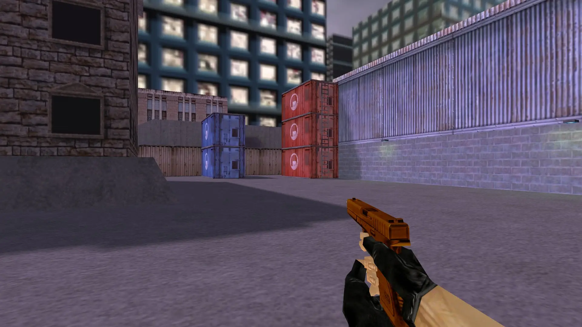 Glock-18 — Gold Weapons Pack V3 — cs_assault (first person)
