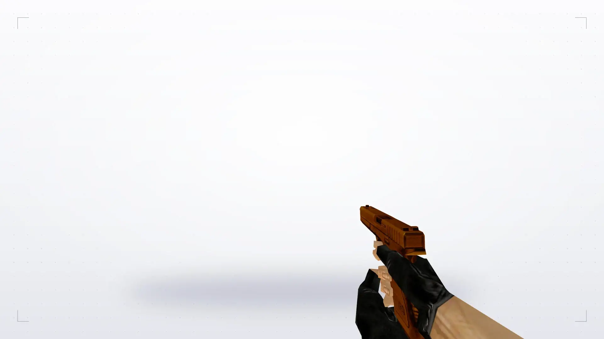 Glock-18 — Gold Weapons Pack V3 — first person